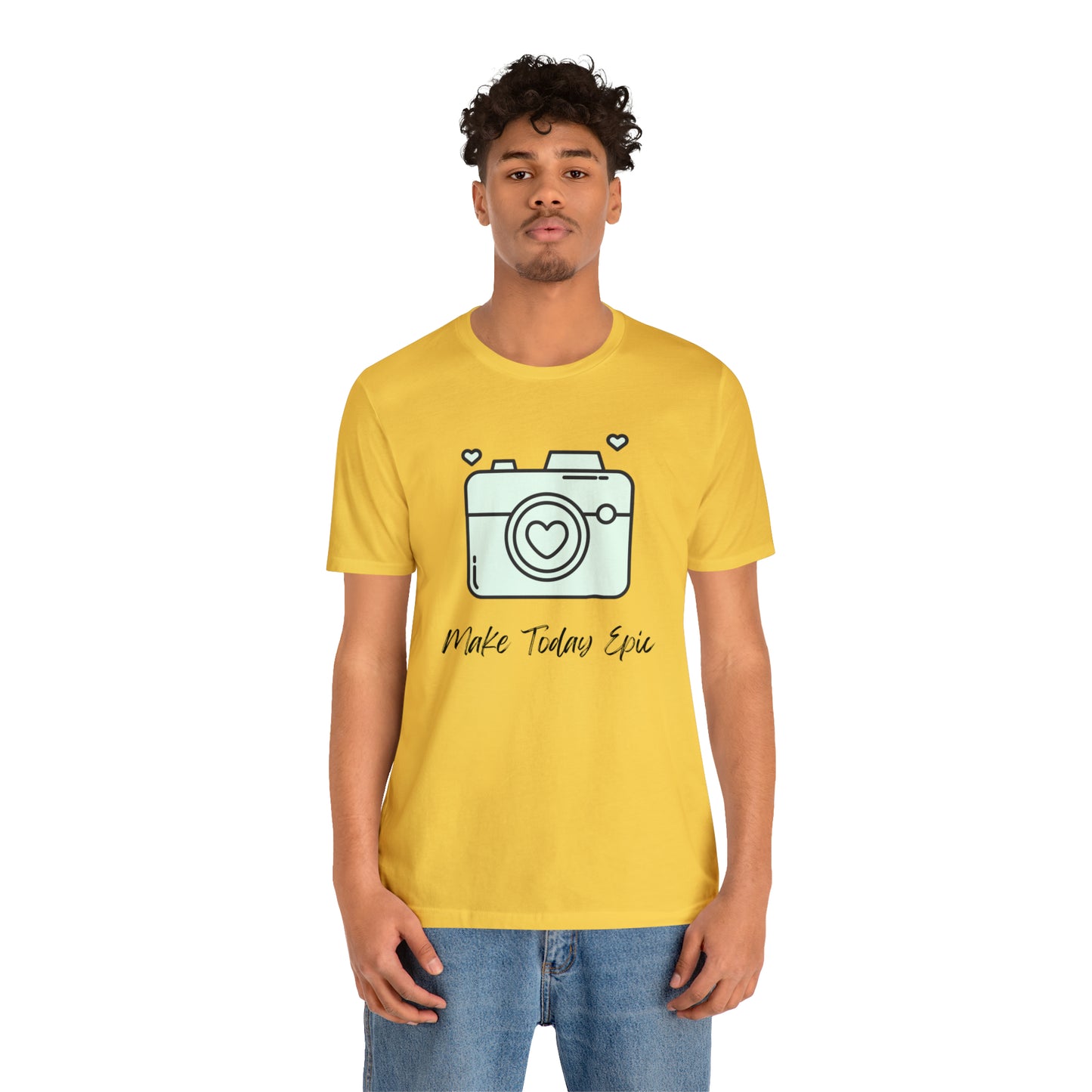 Make Today Epic Heart Camera Shirt