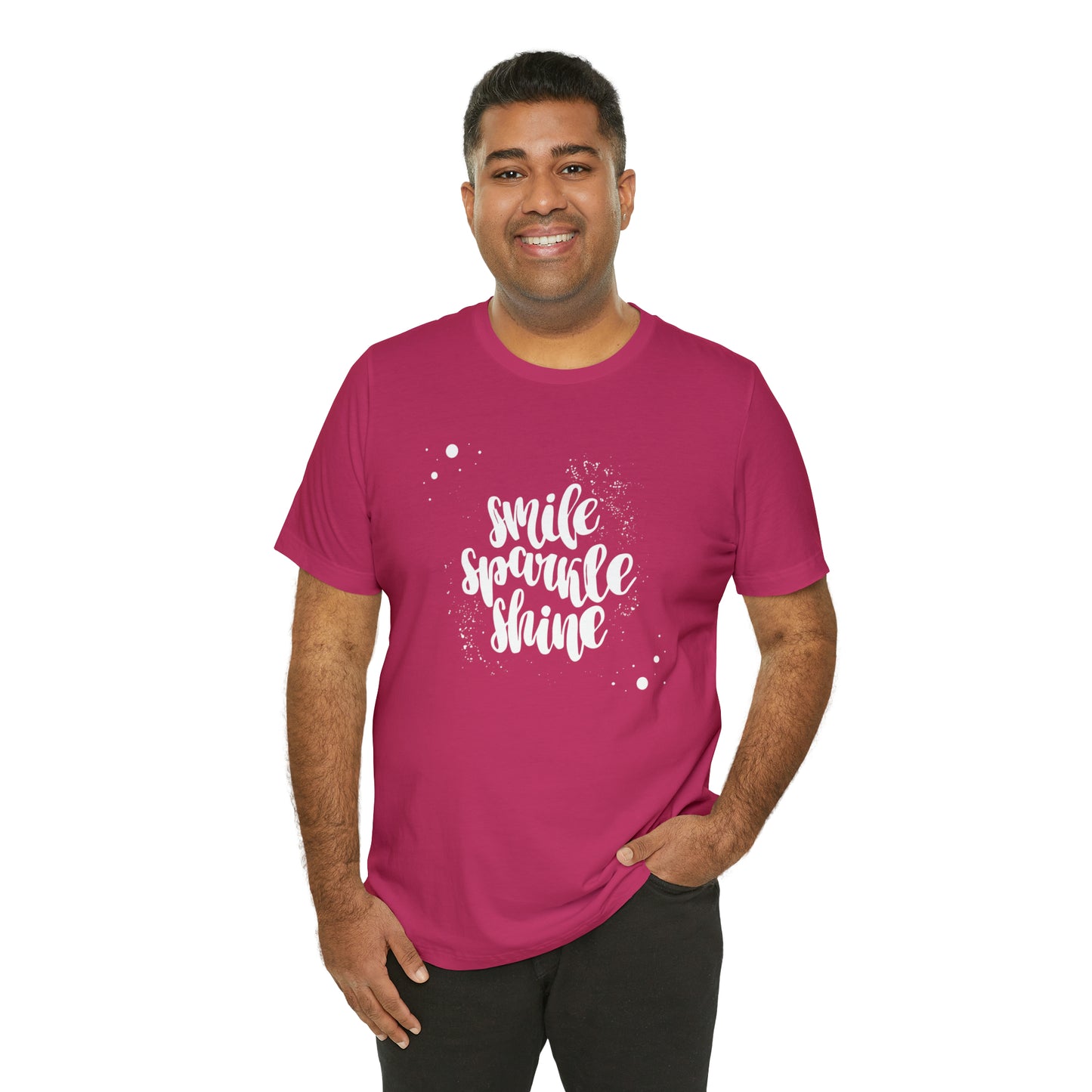 Smile, Sparkle, Shine Paint Splash Shirt