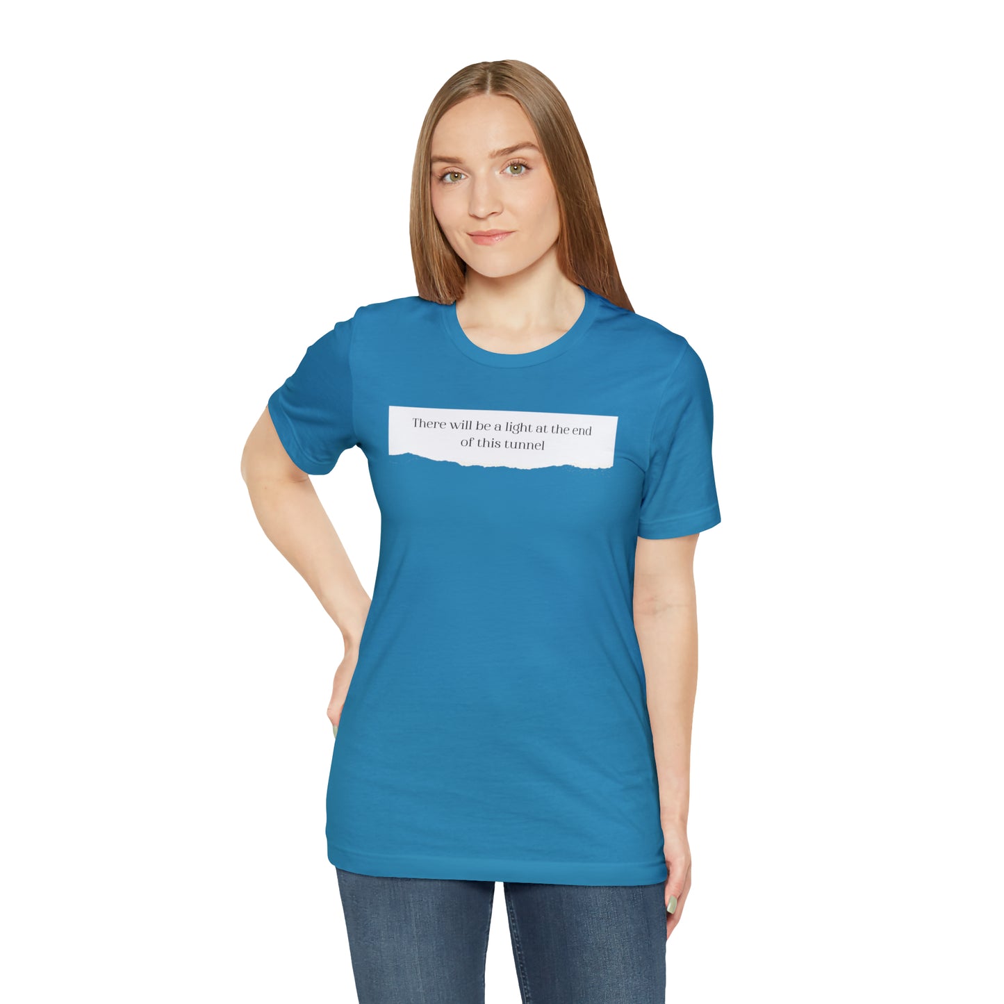There Will Be A Light At The End Of This Tunnel Motivational Shirt