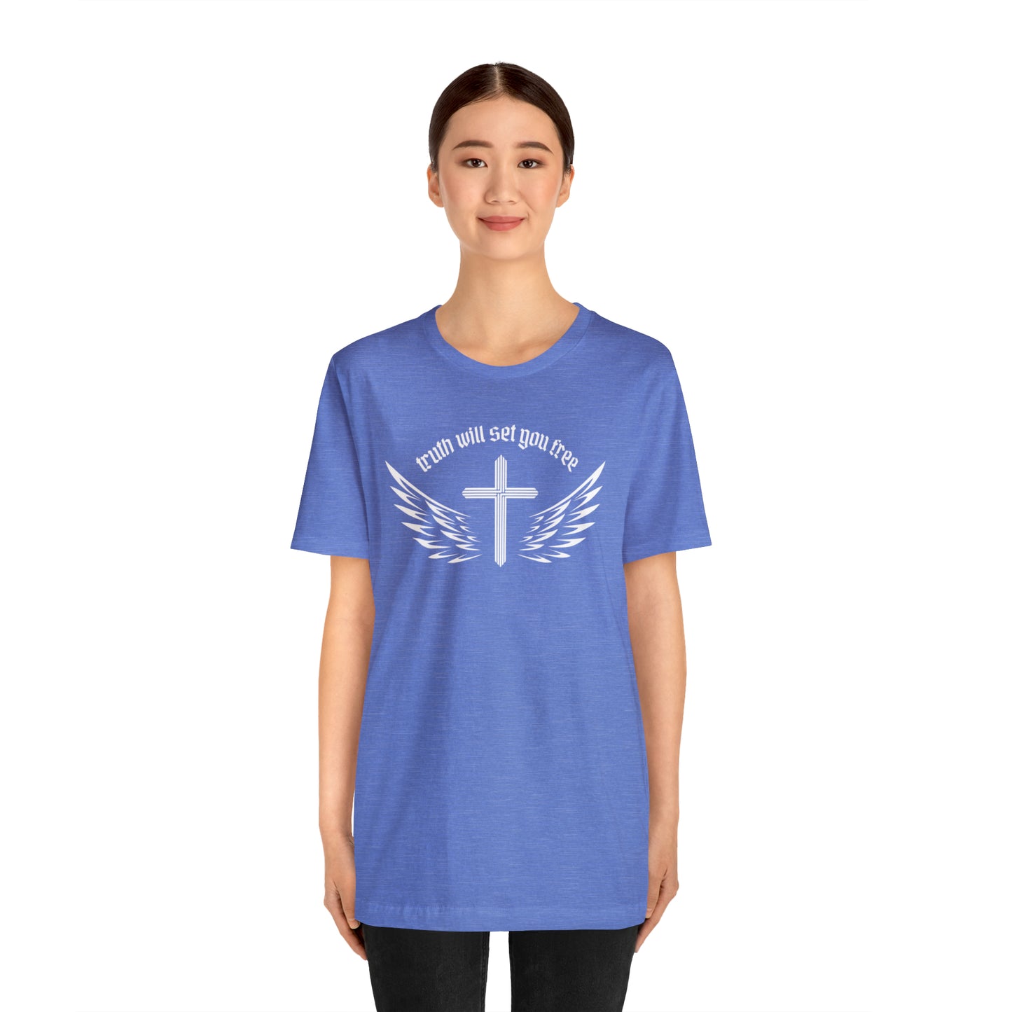Truth Will Set You Free Cross Wings Shirt