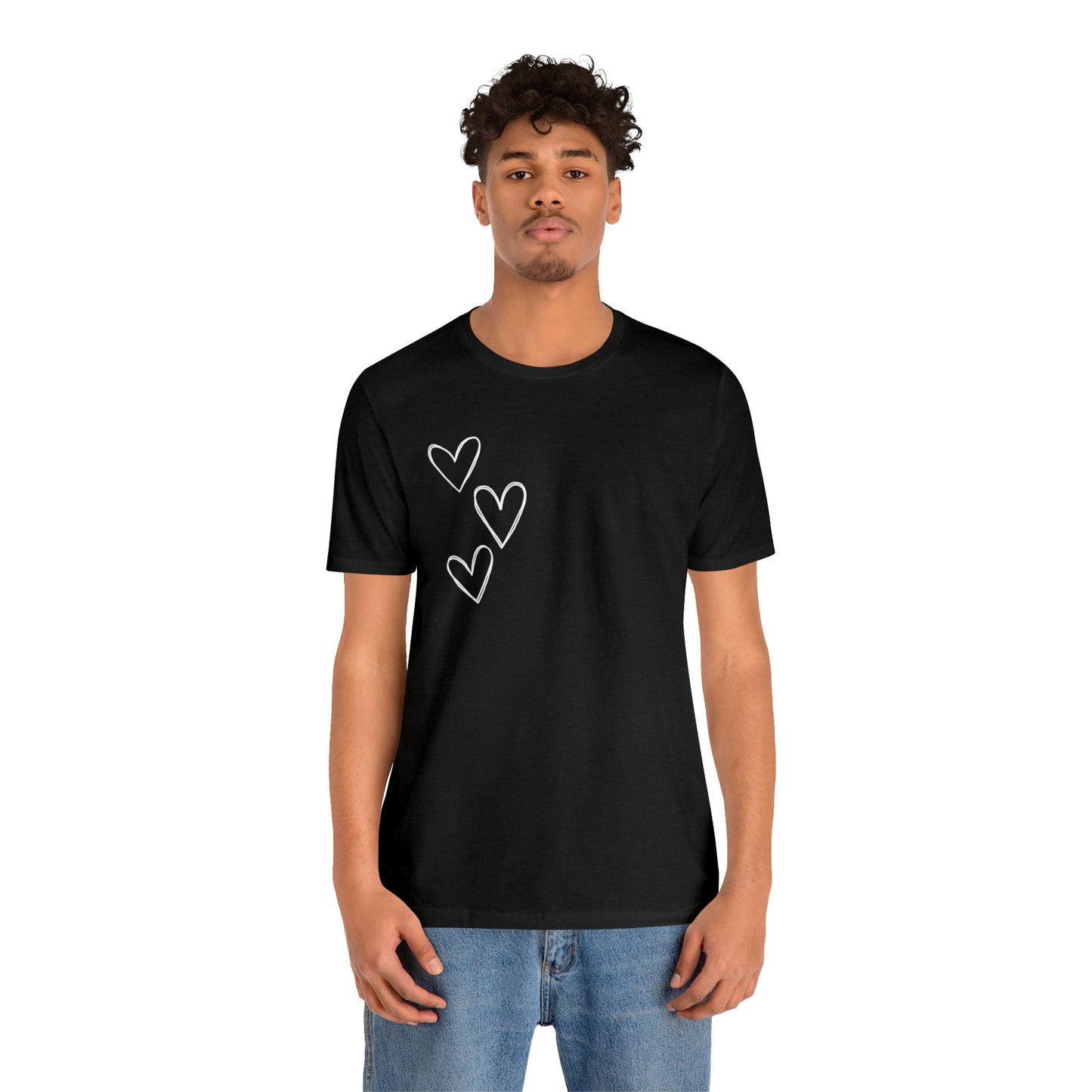 3 Hearts Simple Shirt
