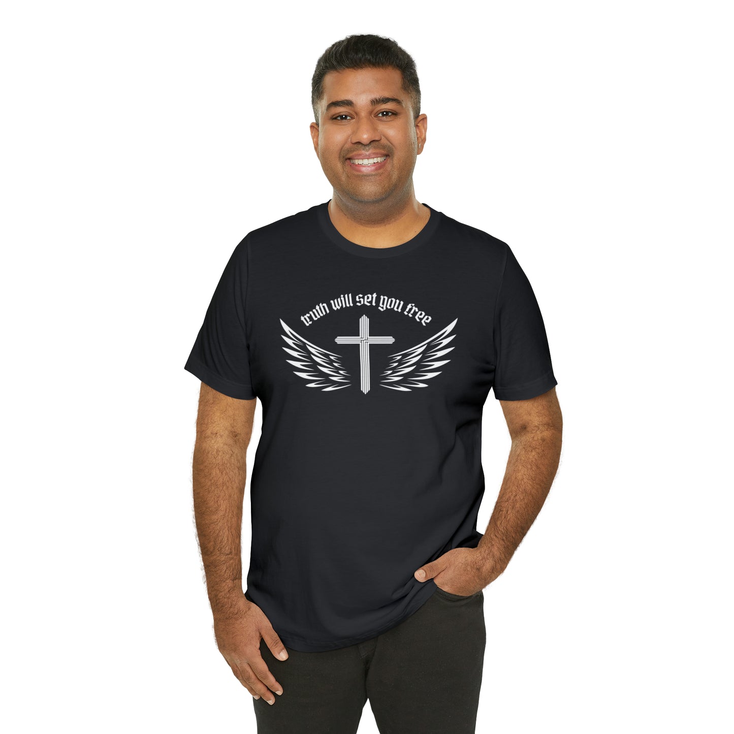 Truth Will Set You Free Cross Wings Shirt