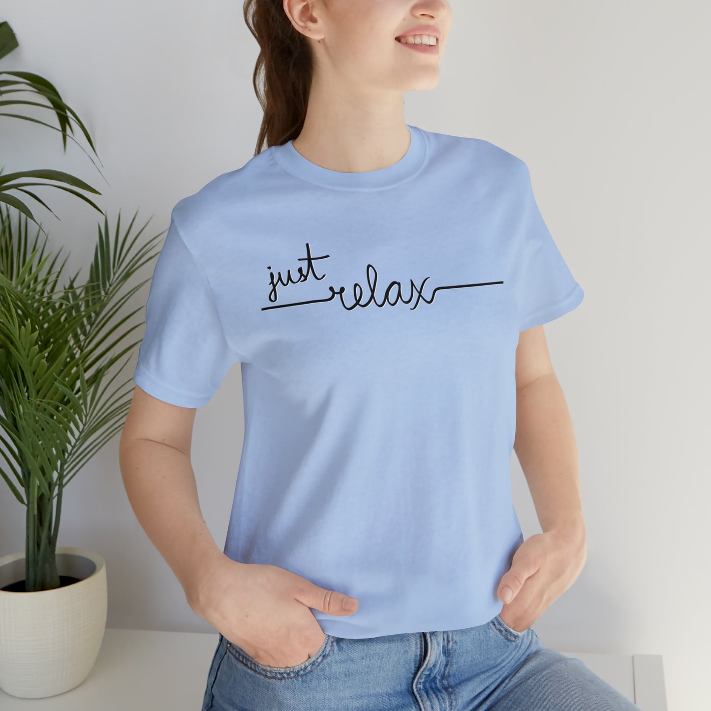 Just Relax Cursive Shirt