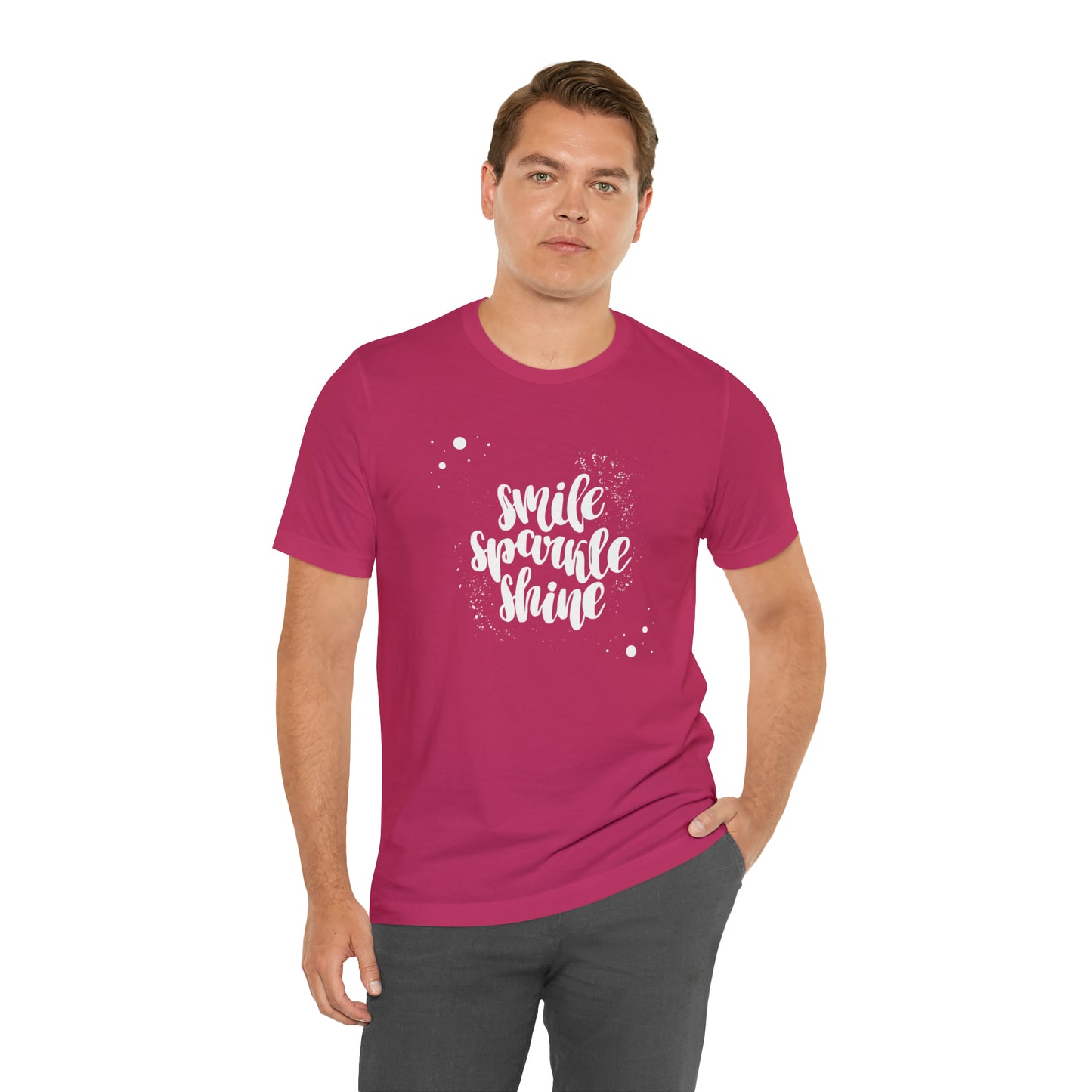 Smile, Sparkle, Shine Paint Splash Shirt