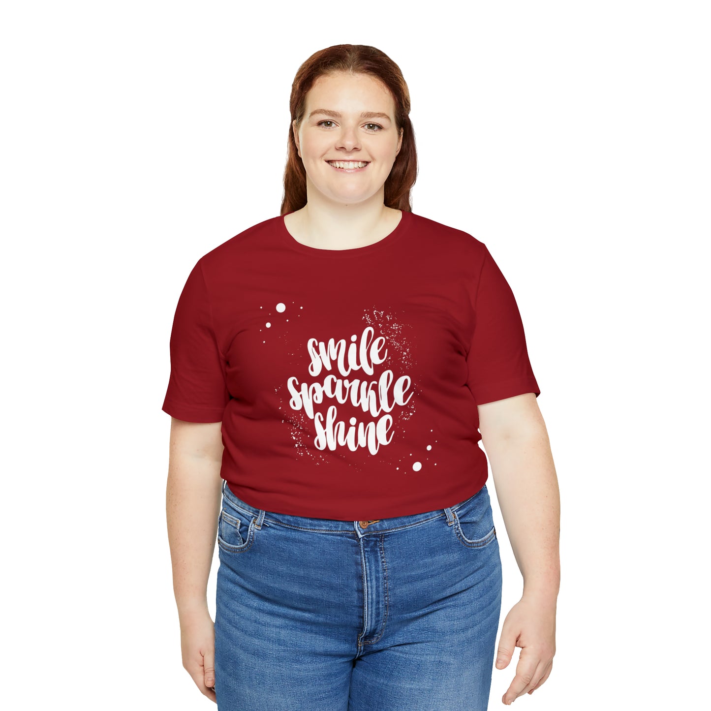 Smile, Sparkle, Shine Paint Splash Shirt