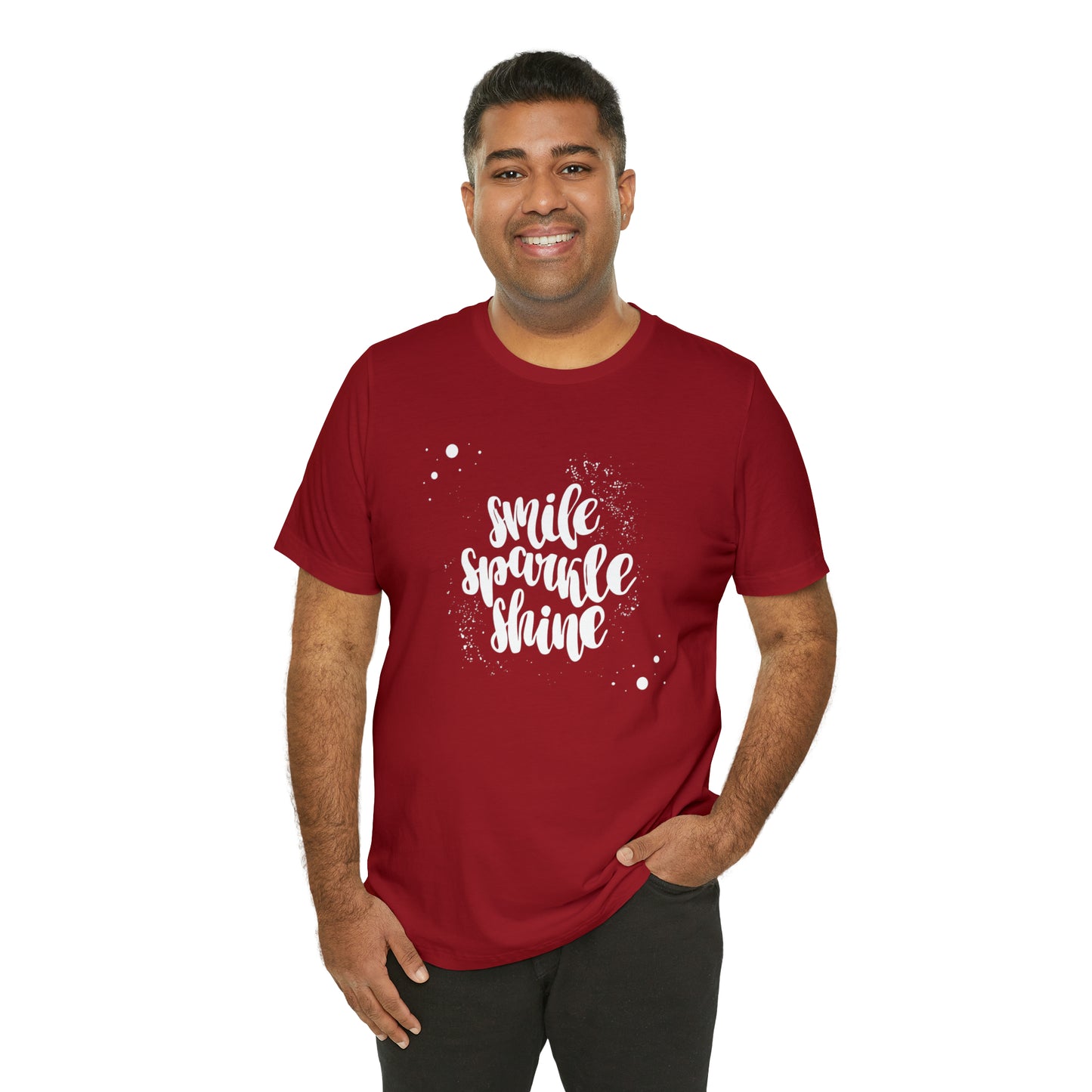 Smile, Sparkle, Shine Paint Splash Shirt