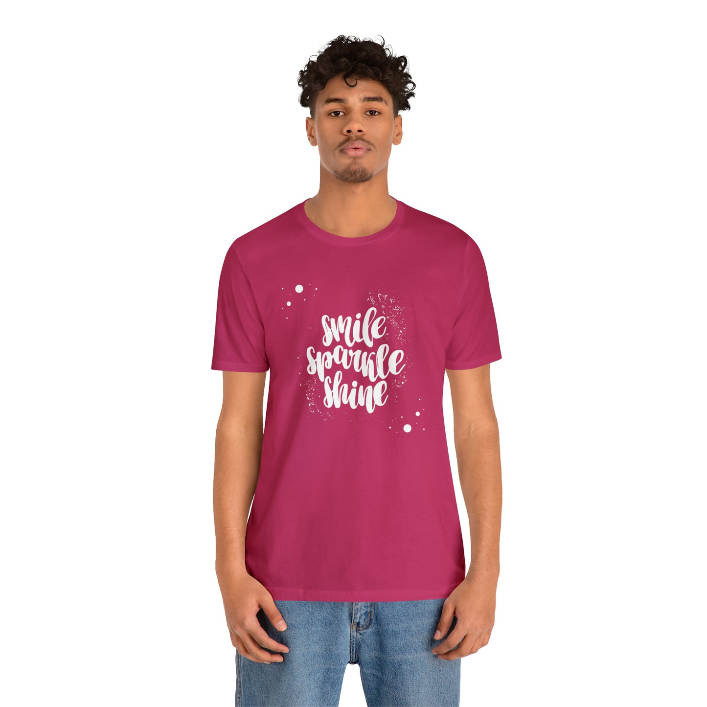 Smile, Sparkle, Shine Paint Splash Shirt