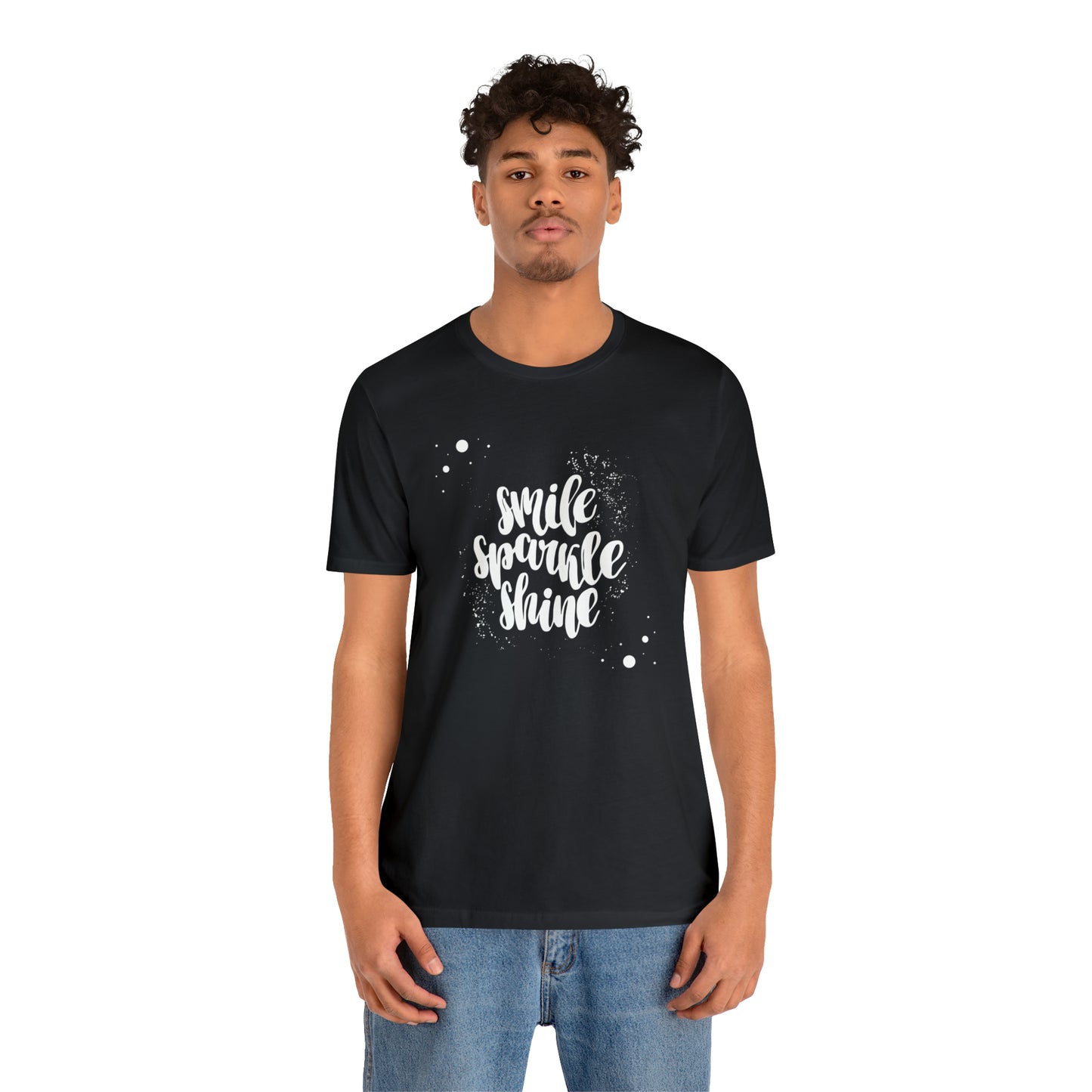 Smile, Sparkle, Shine Paint Splash Shirt