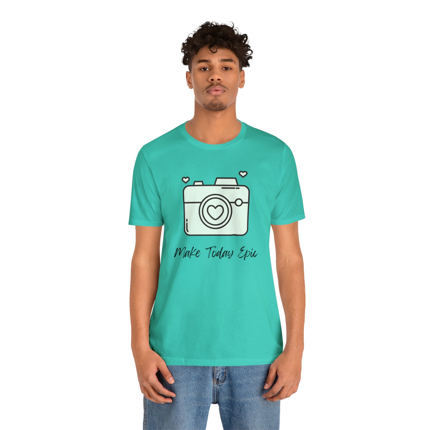 Make Today Epic Heart Camera Shirt