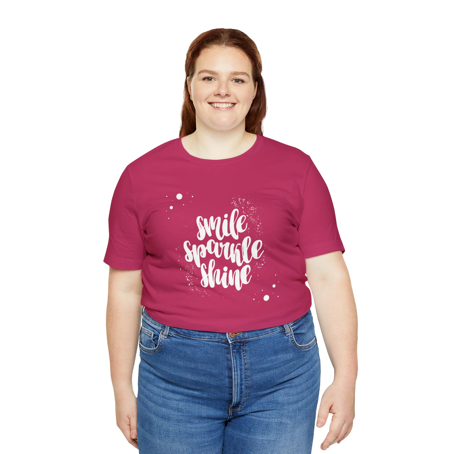 Smile, Sparkle, Shine Paint Splash Shirt