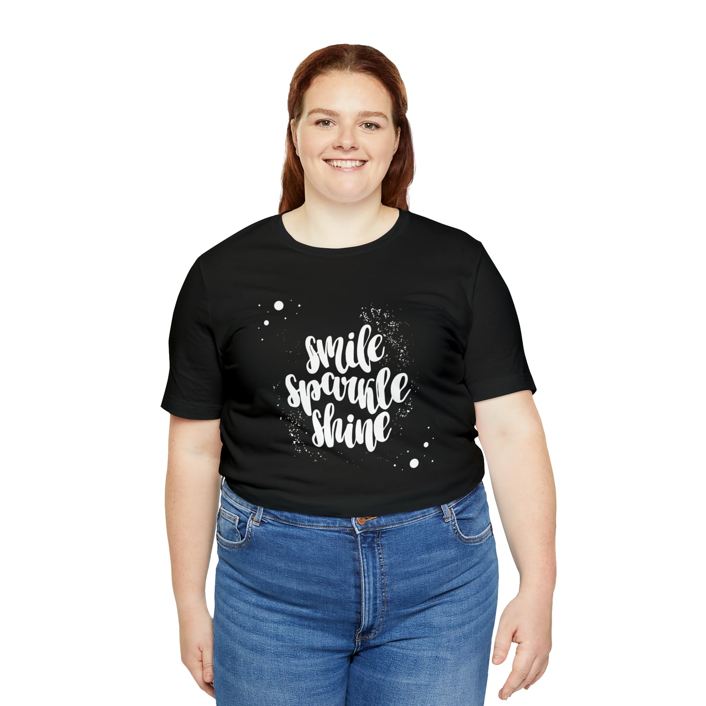 Smile, Sparkle, Shine Paint Splash Shirt