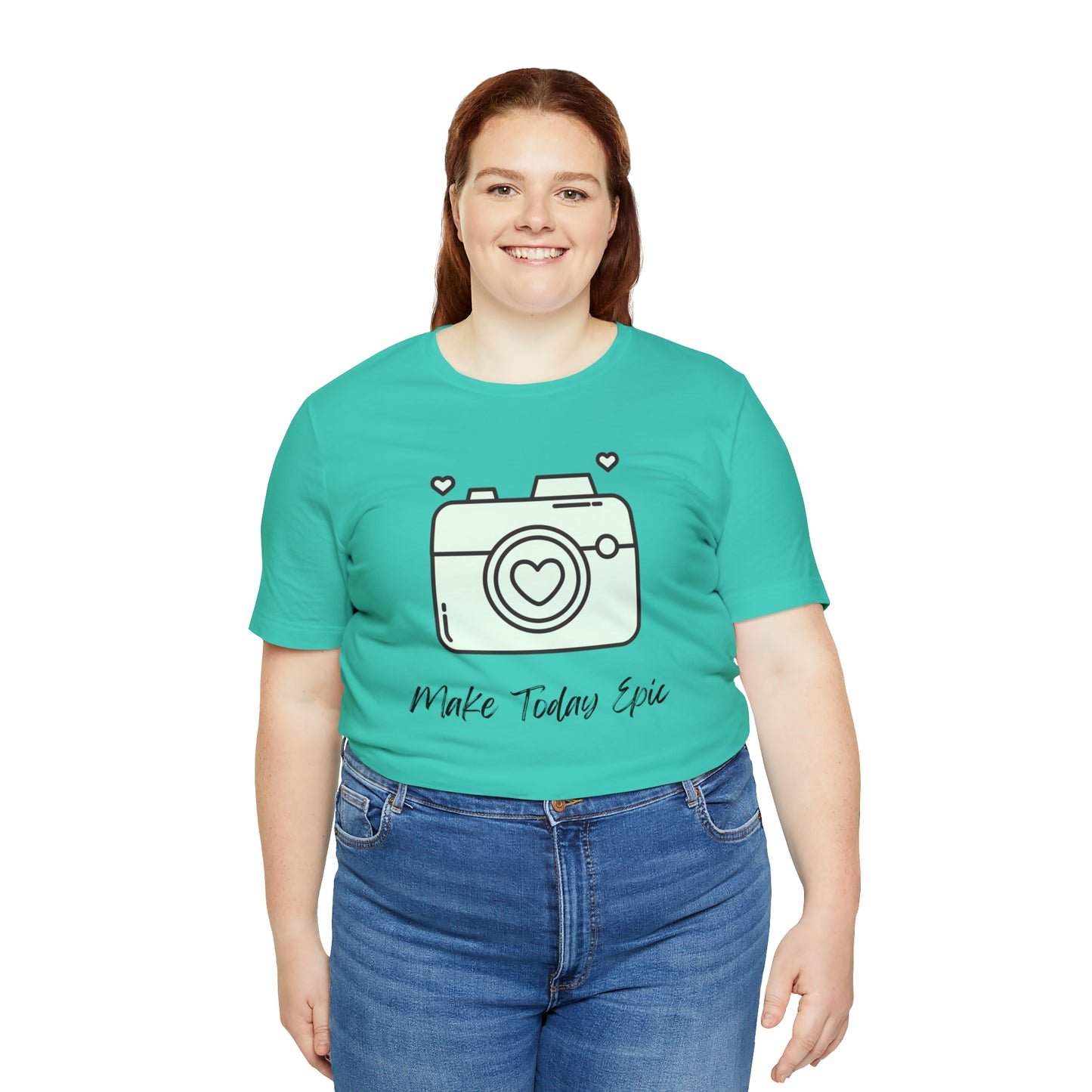 Make Today Epic Heart Camera Shirt
