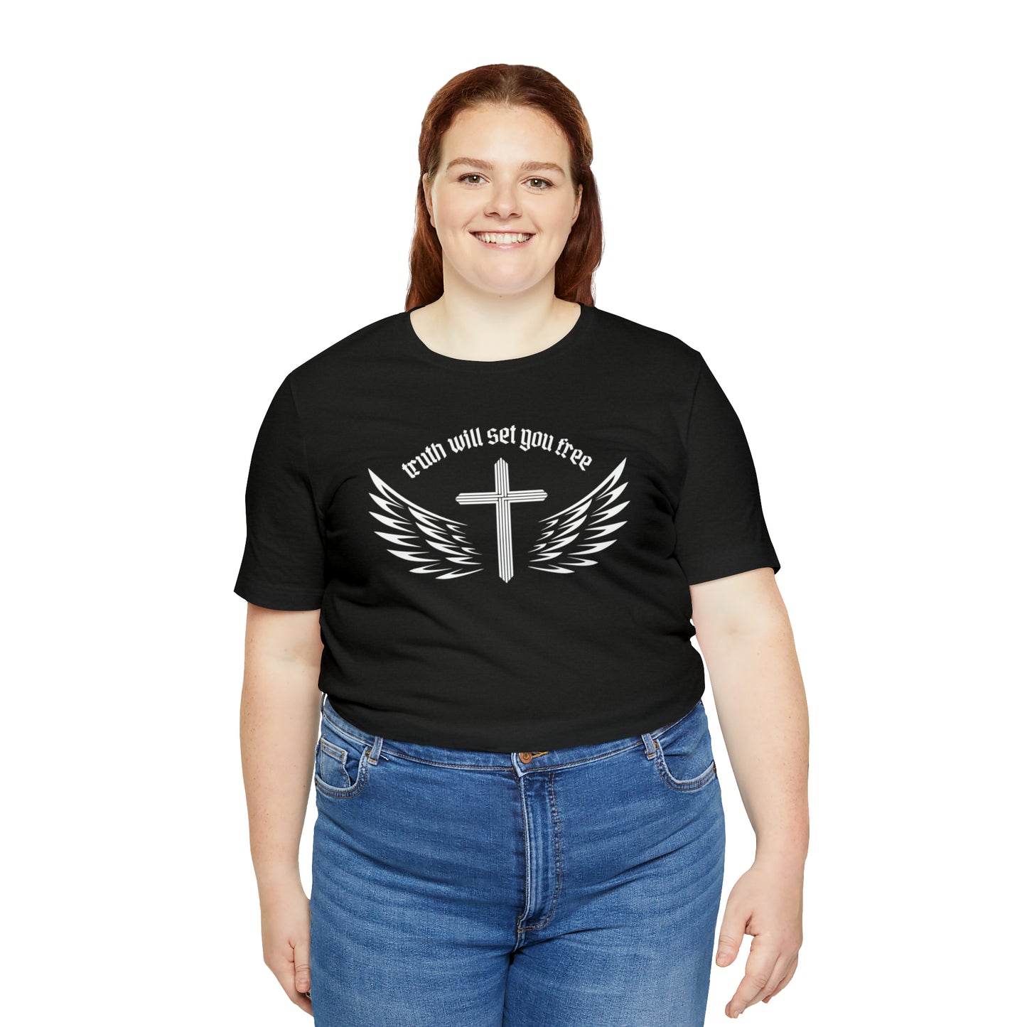 Truth Will Set You Free Cross Wings Shirt