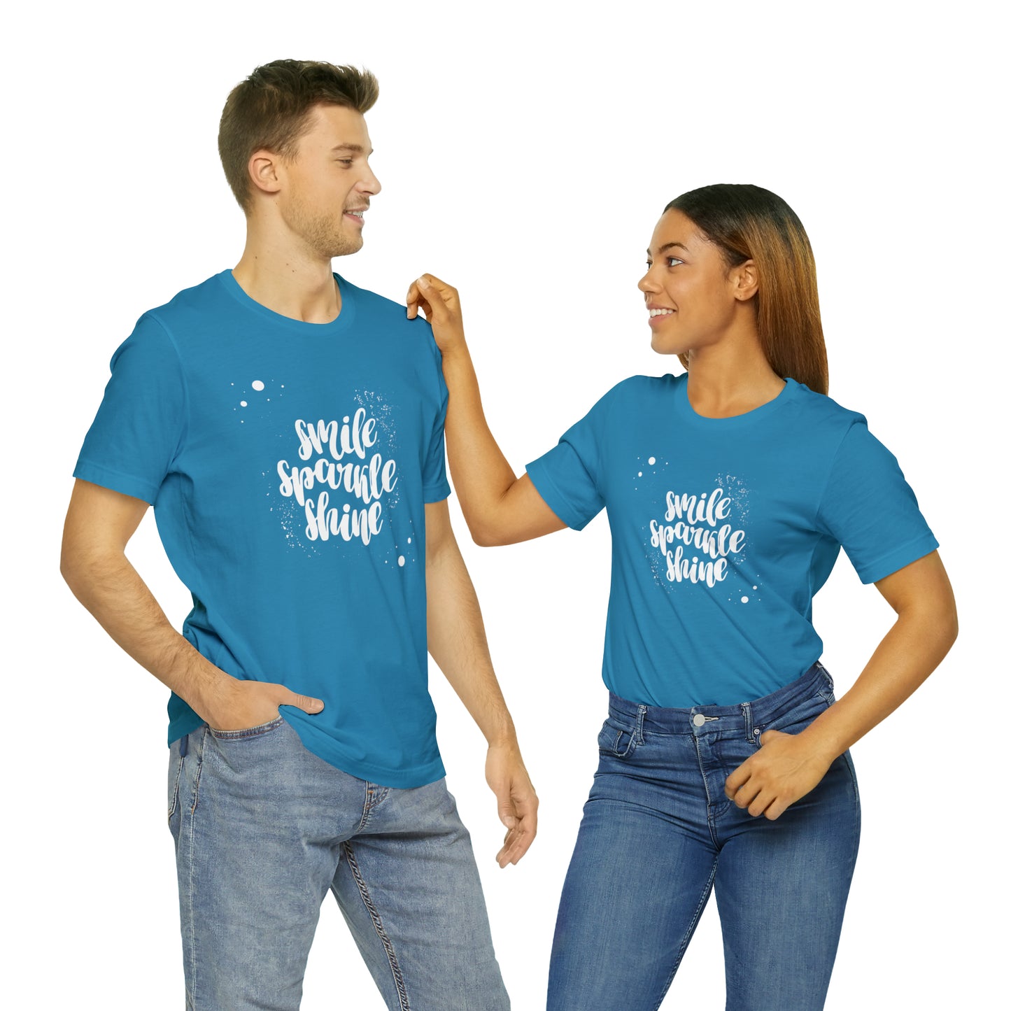 Smile, Sparkle, Shine Paint Splash Shirt