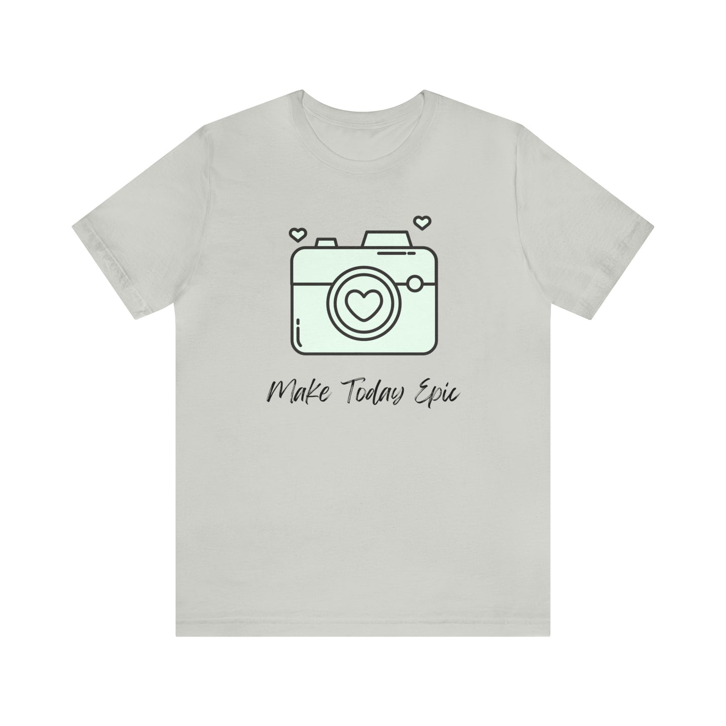 Make Today Epic Heart Camera Shirt