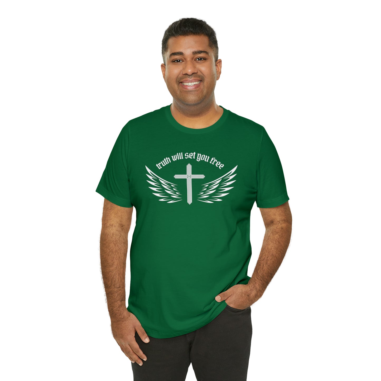 Truth Will Set You Free Cross Wings Shirt