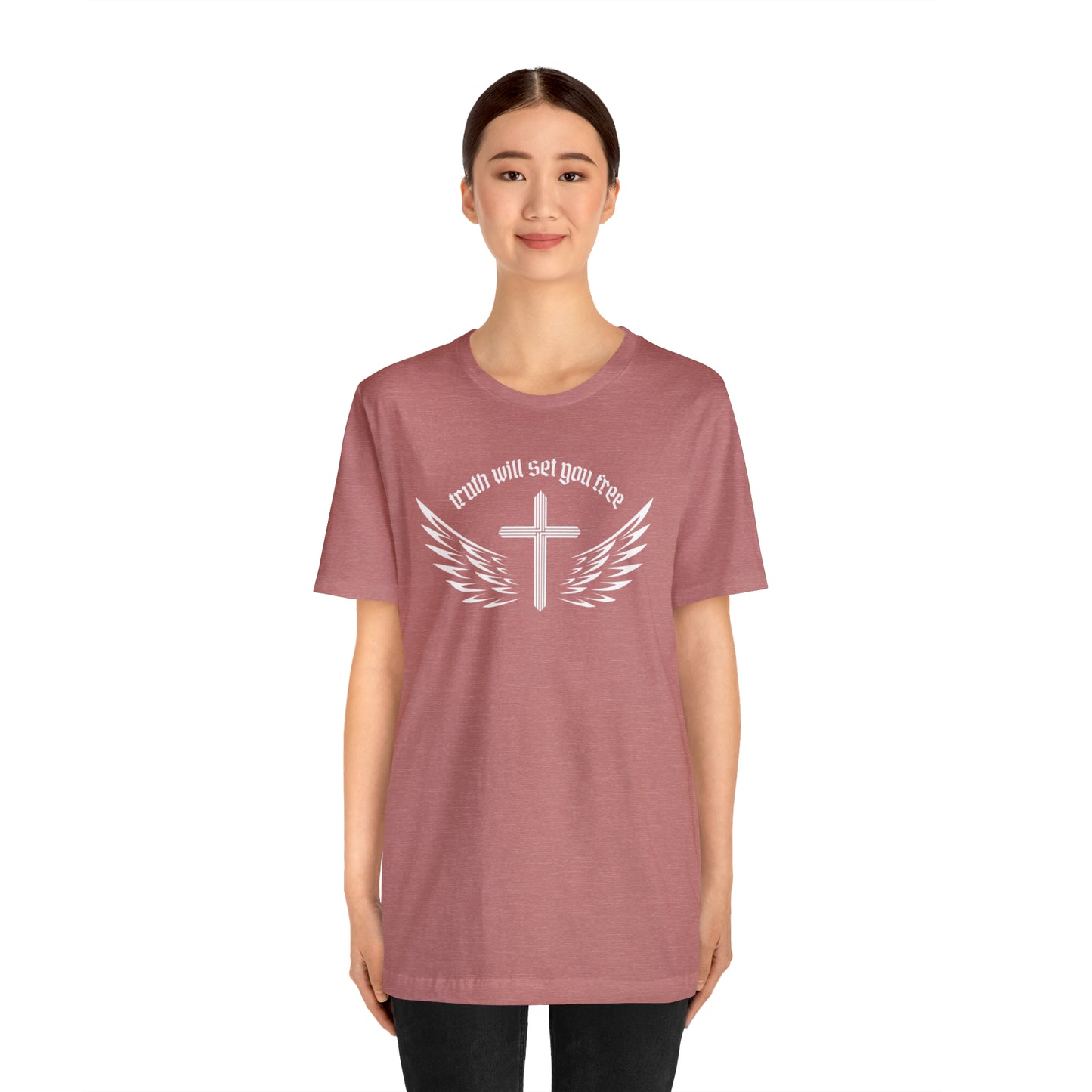 Truth Will Set You Free Cross Wings Shirt