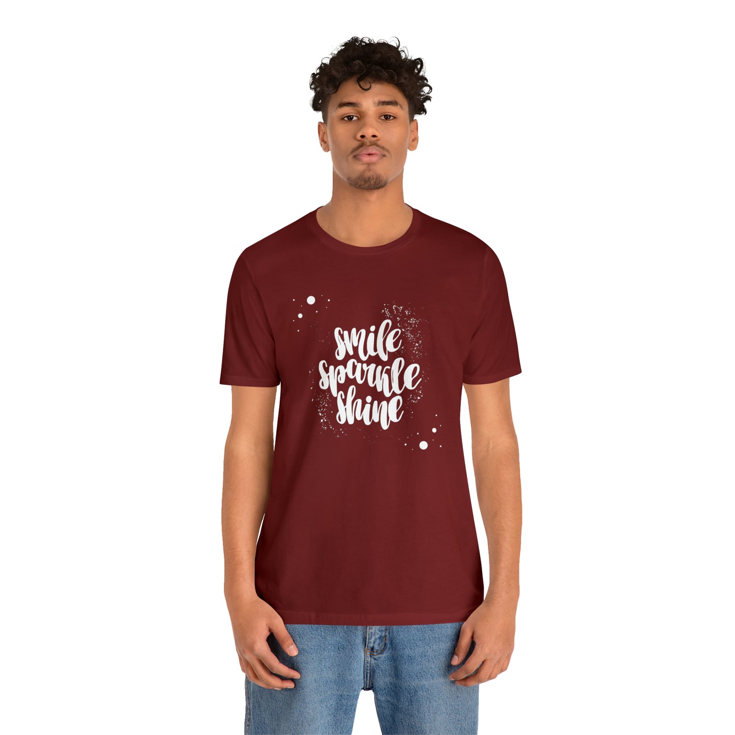 Smile, Sparkle, Shine Paint Splash Shirt