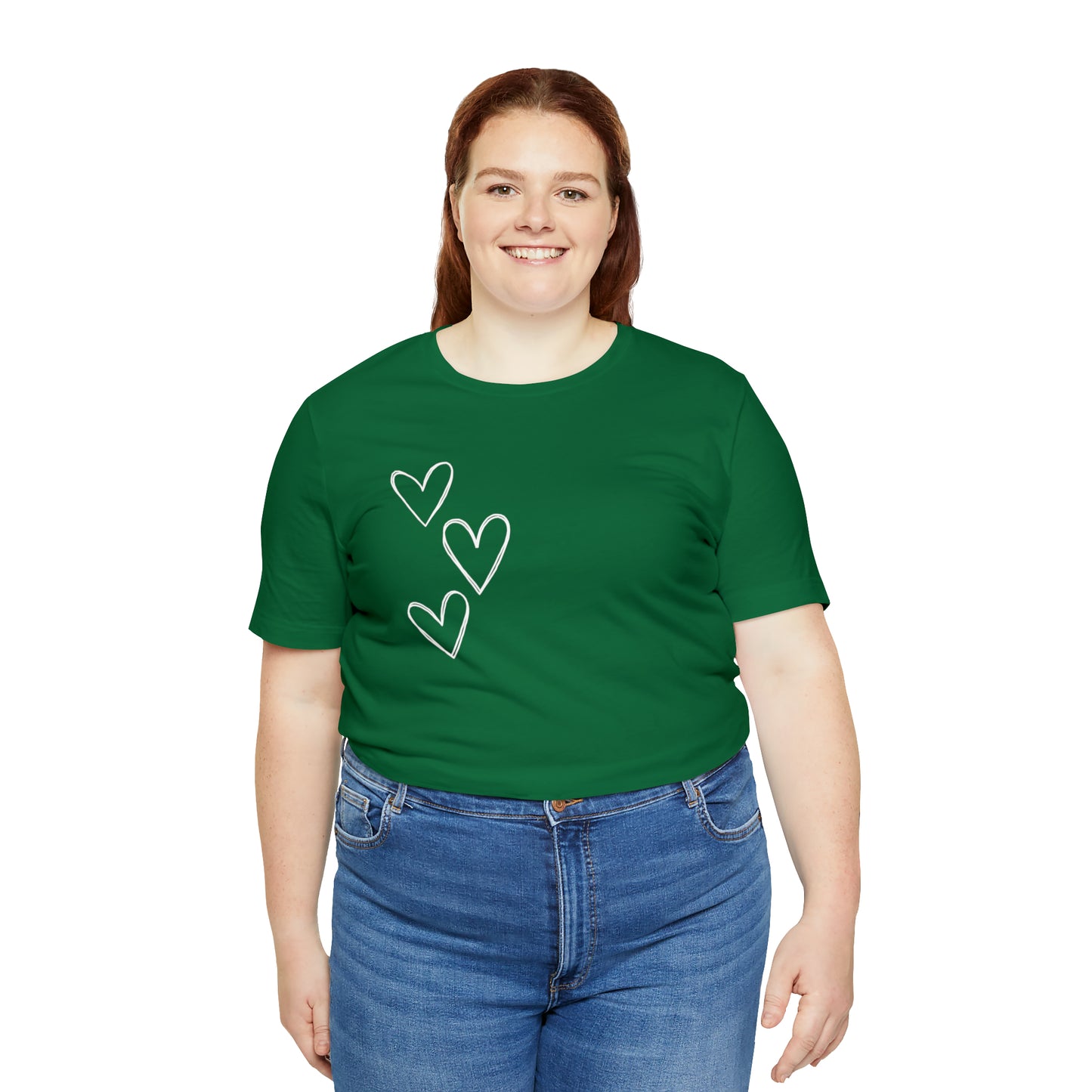 3 Hearts Simple Shirt