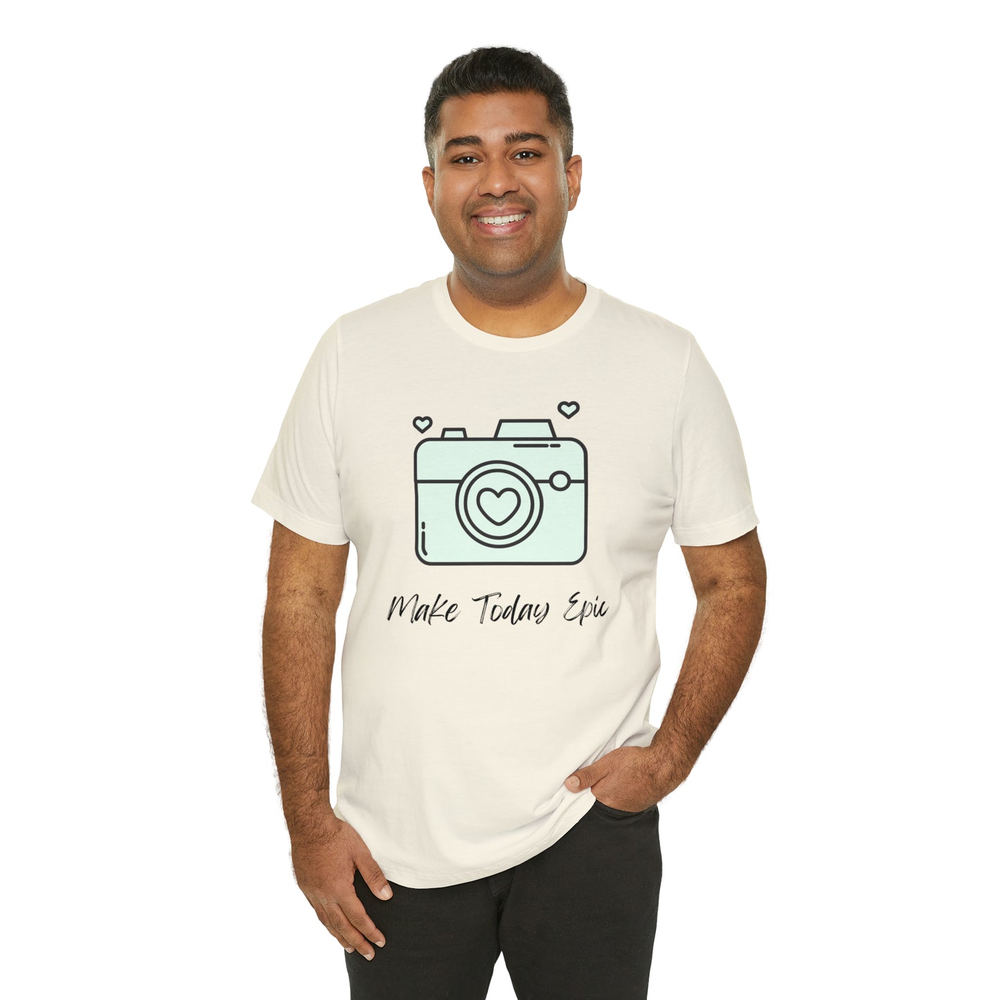 Make Today Epic Heart Camera Shirt