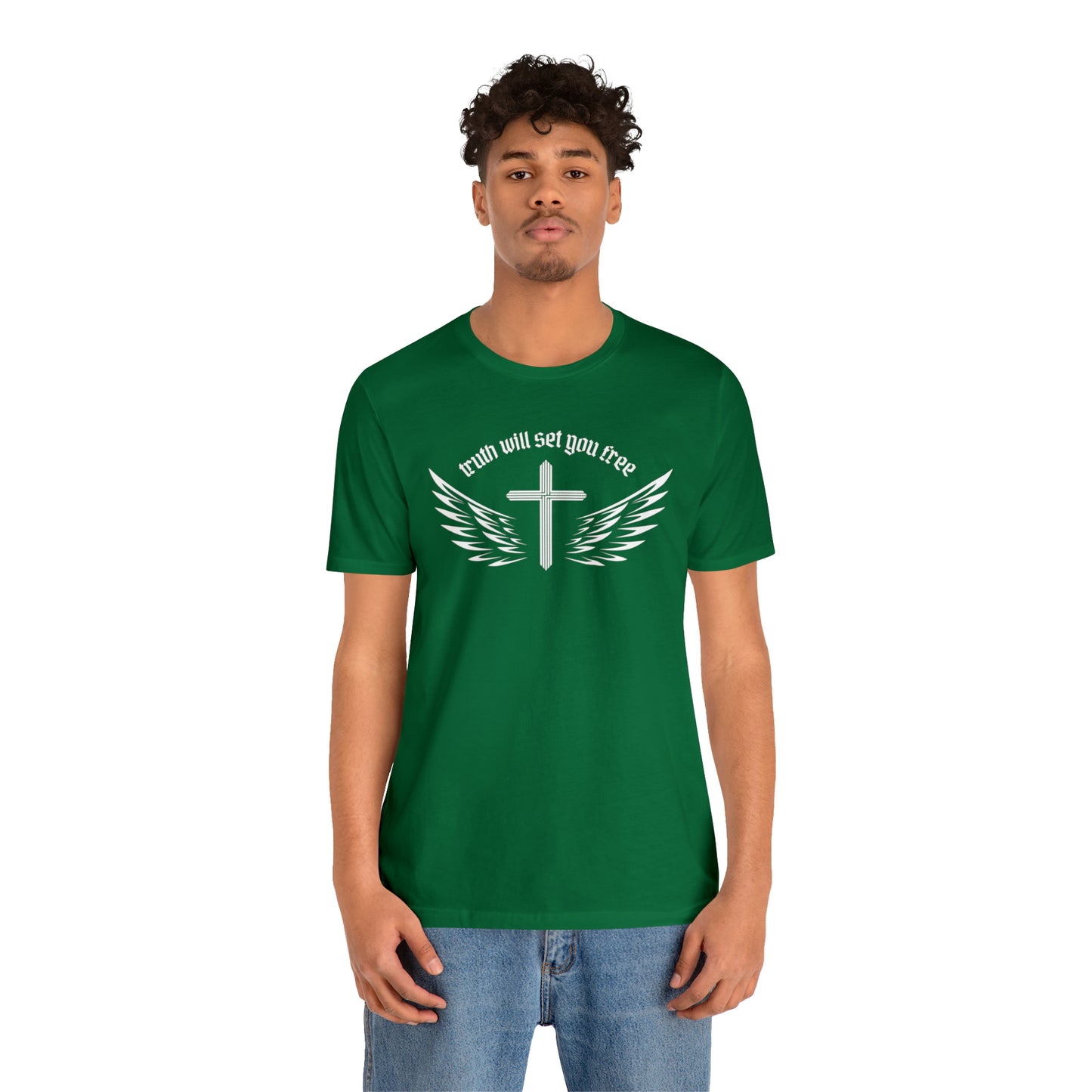 Truth Will Set You Free Cross Wings Shirt