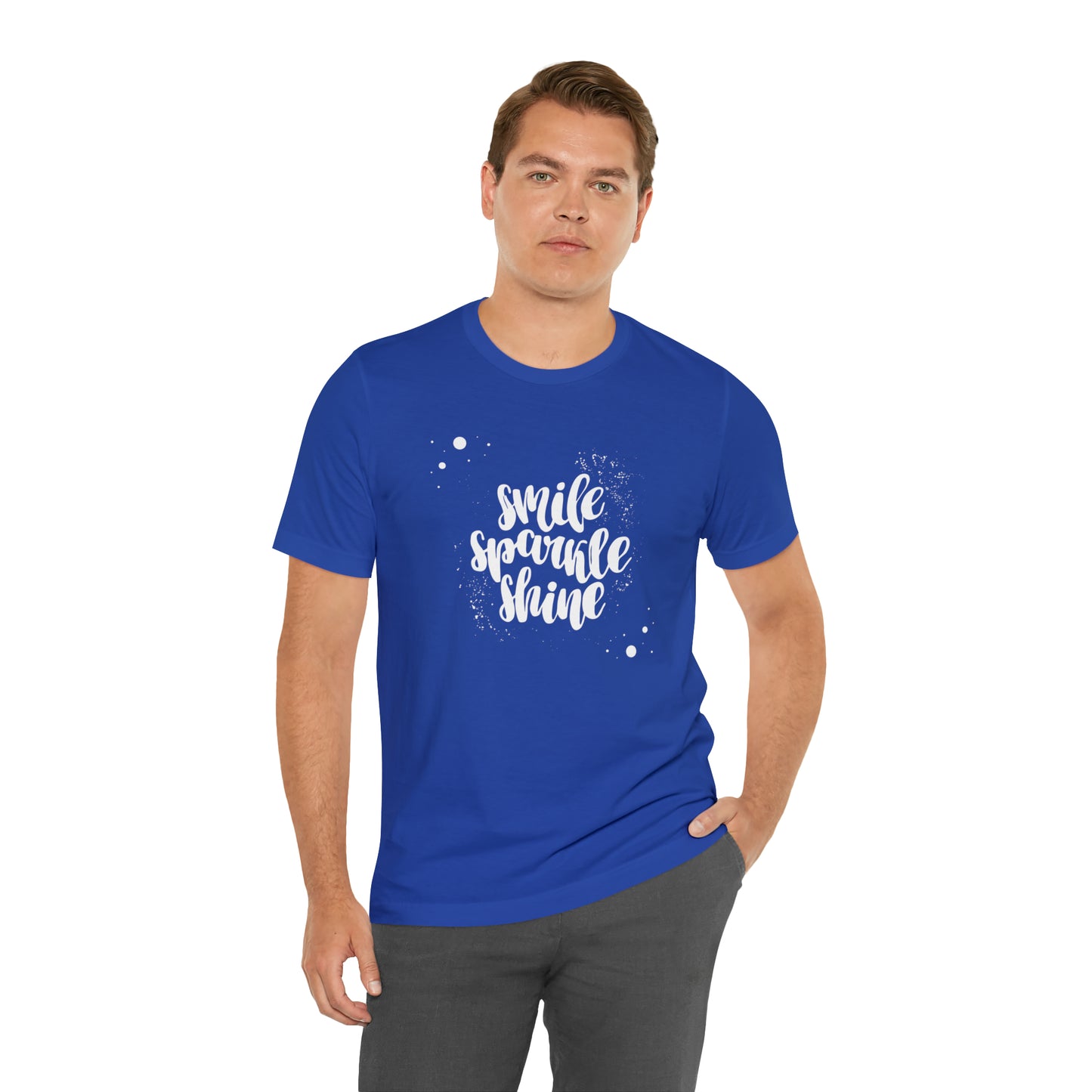 Smile, Sparkle, Shine Paint Splash Shirt
