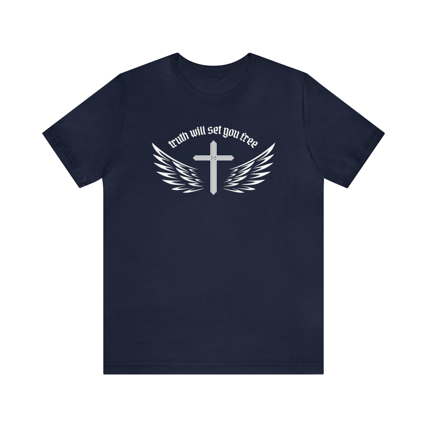 Truth Will Set You Free Cross Wings Shirt
