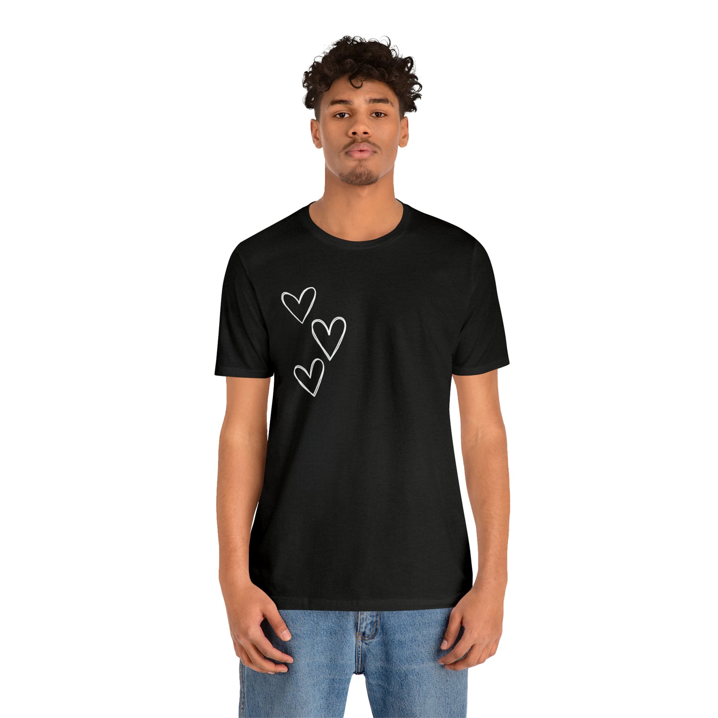 3 Hearts Simple Shirt