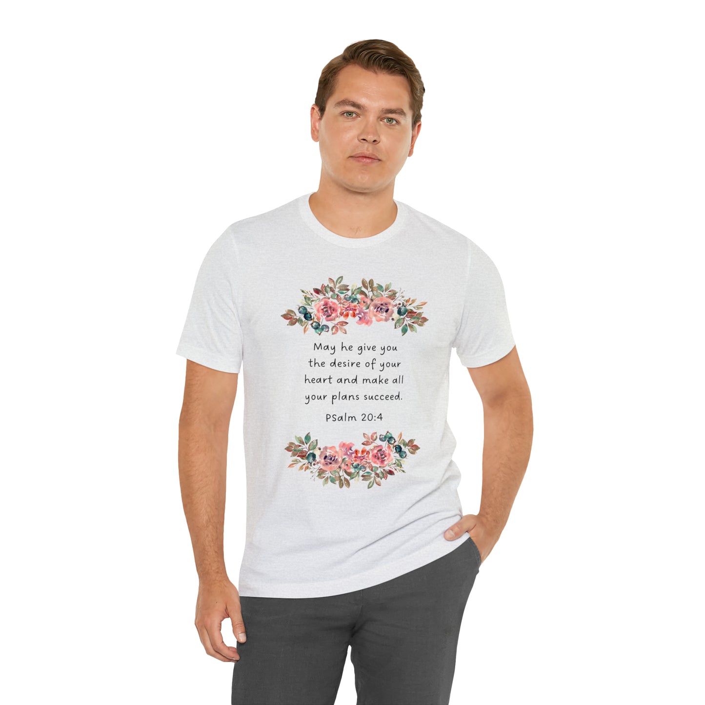 May He Give You The Desire of your Heart Psalms Bible Shirt