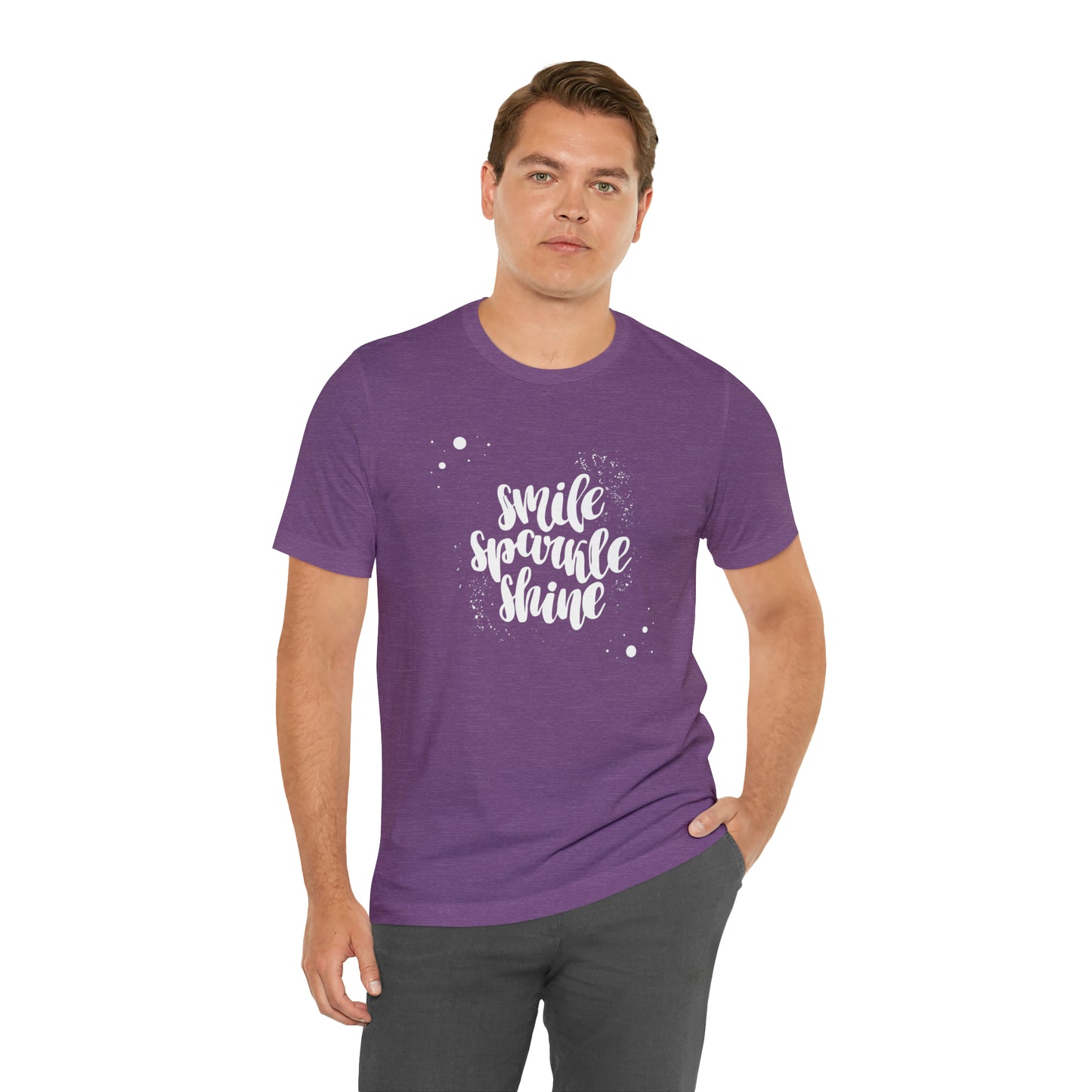 Smile, Sparkle, Shine Paint Splash Shirt