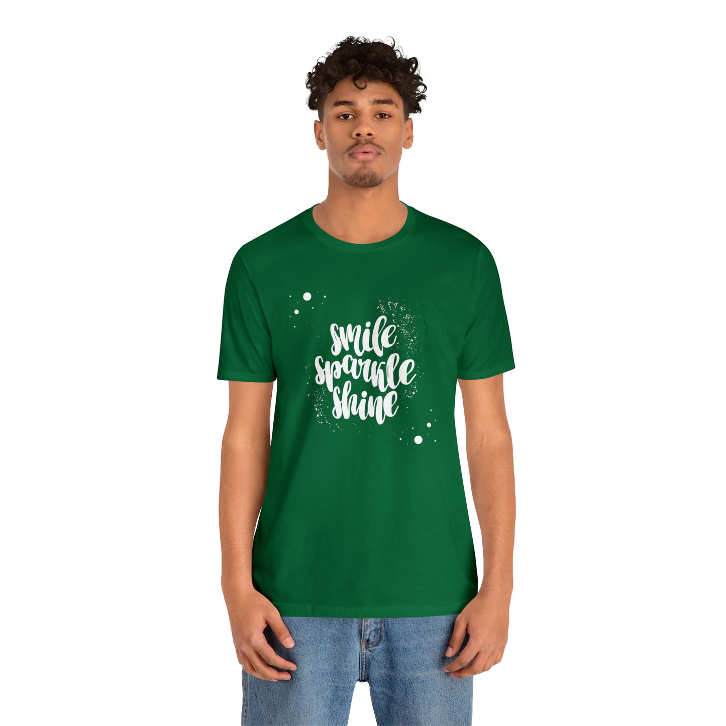 Smile, Sparkle, Shine Paint Splash Shirt