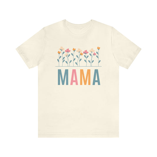 Mama Flower Mother Shirt