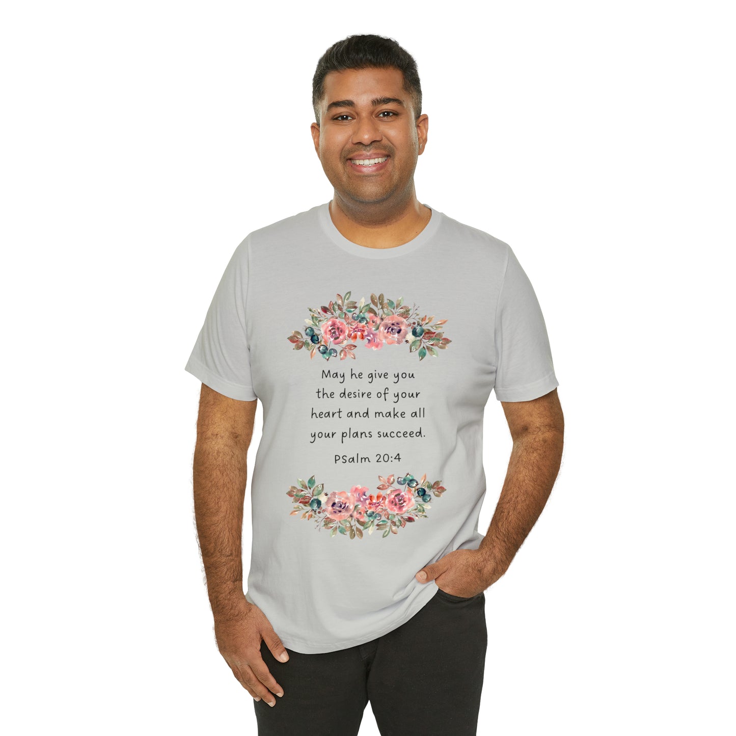 May He Give You The Desire of your Heart Psalms Bible Shirt