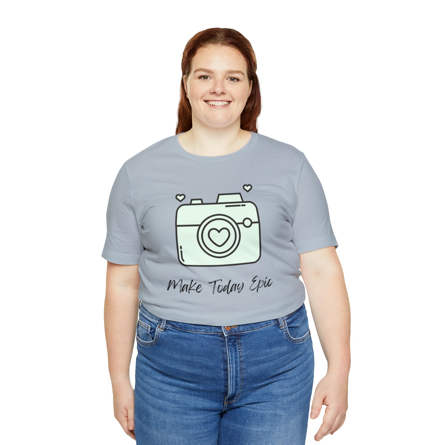 Make Today Epic Heart Camera Shirt