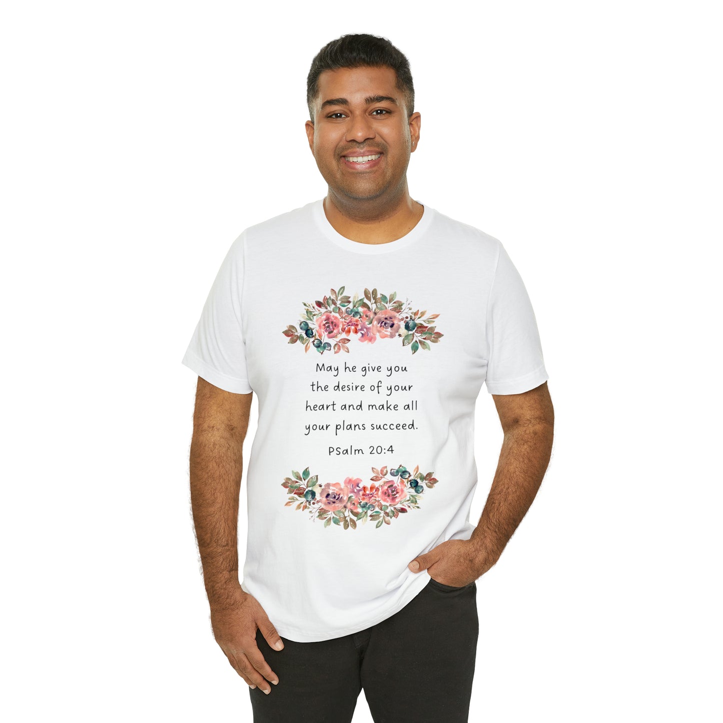 May He Give You The Desire of your Heart Psalms Bible Shirt