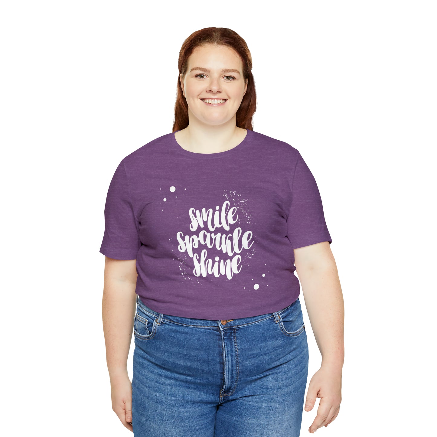 Smile, Sparkle, Shine Paint Splash Shirt