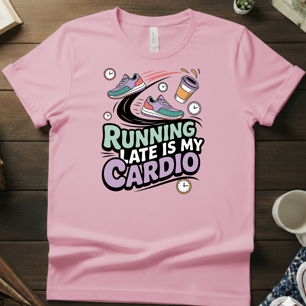 Running Late Is My Cardio Shirt