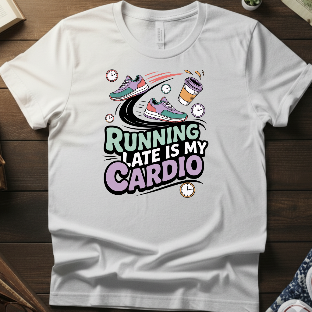 Running Late Is My Cardio Shirt