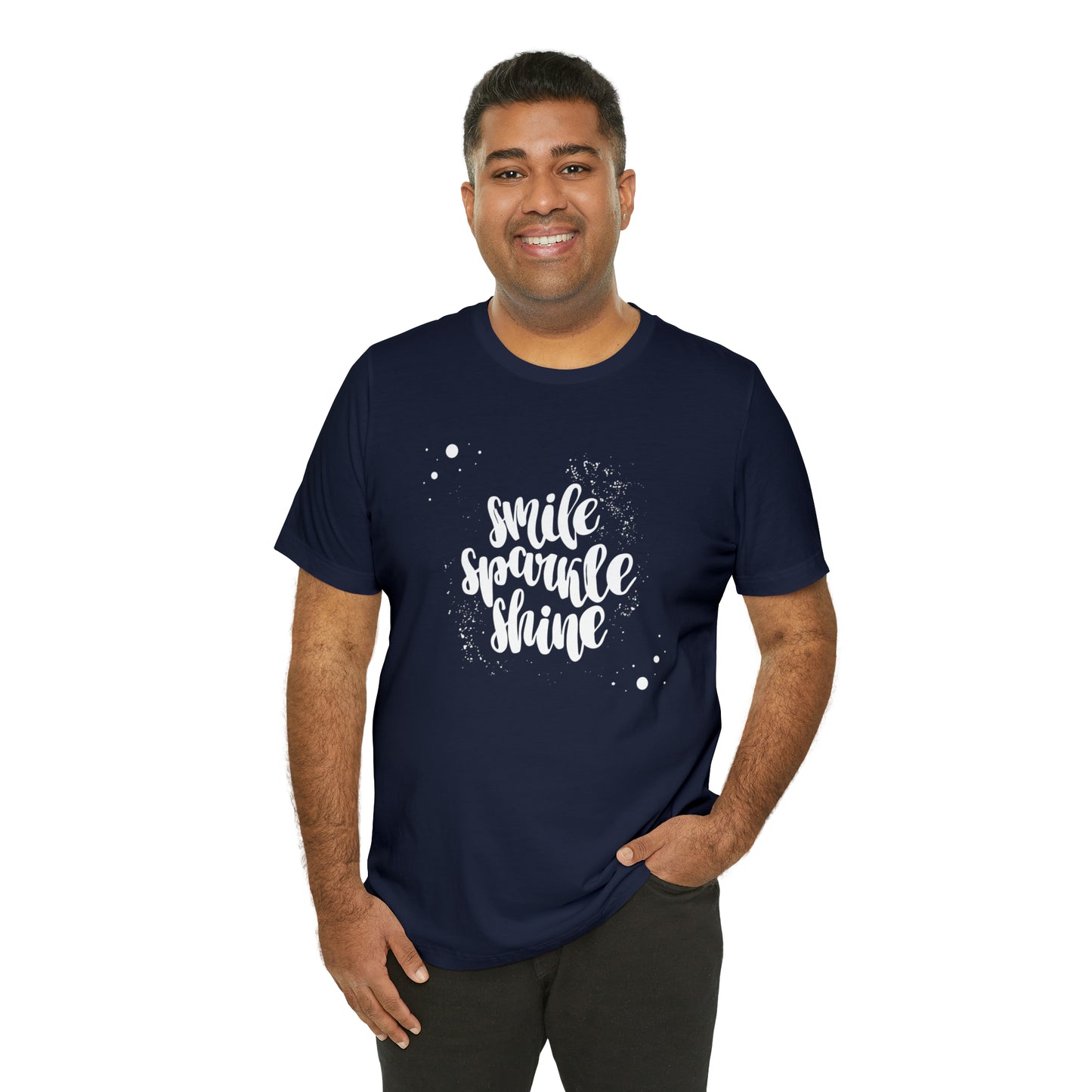 Smile, Sparkle, Shine Paint Splash Shirt