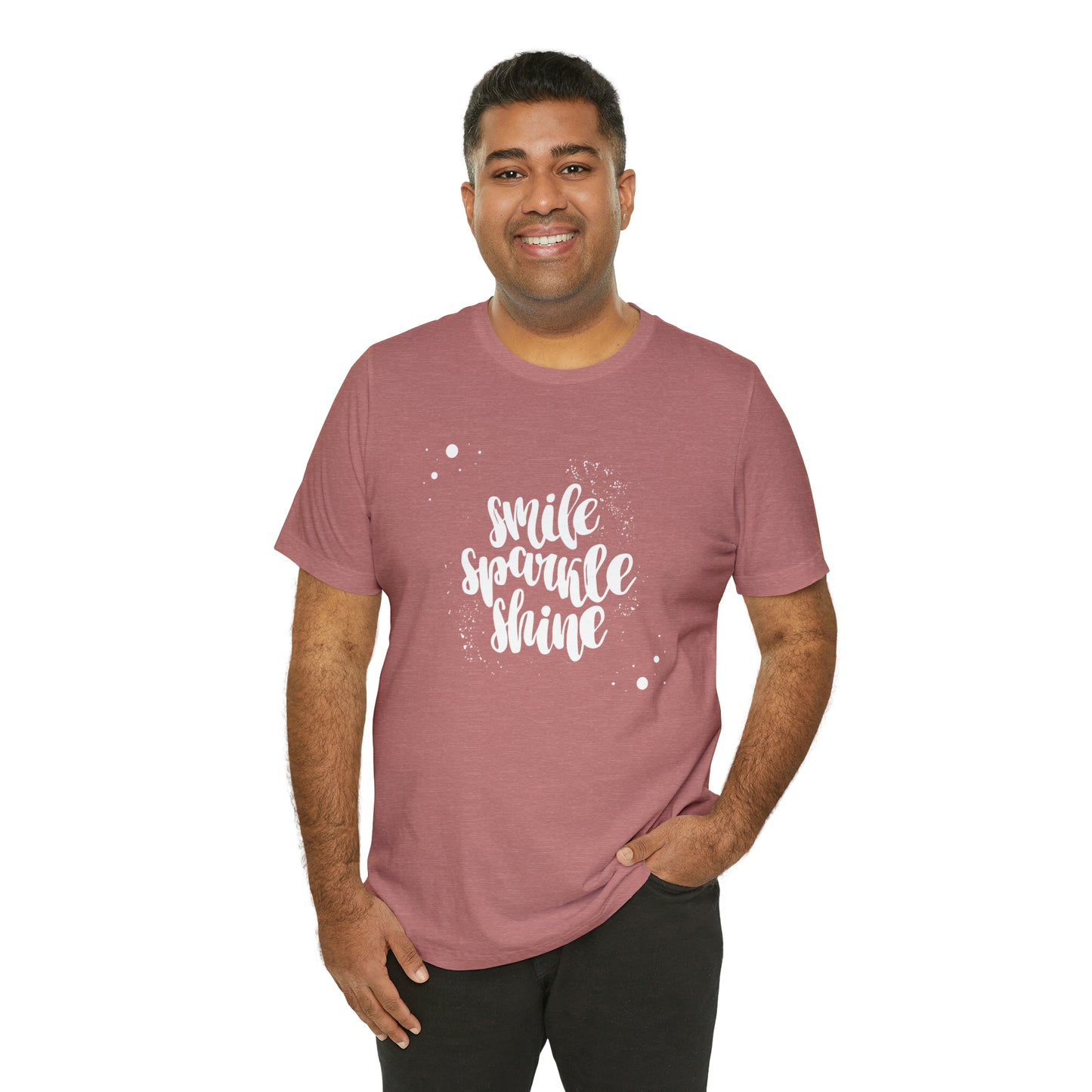 Smile, Sparkle, Shine Paint Splash Shirt