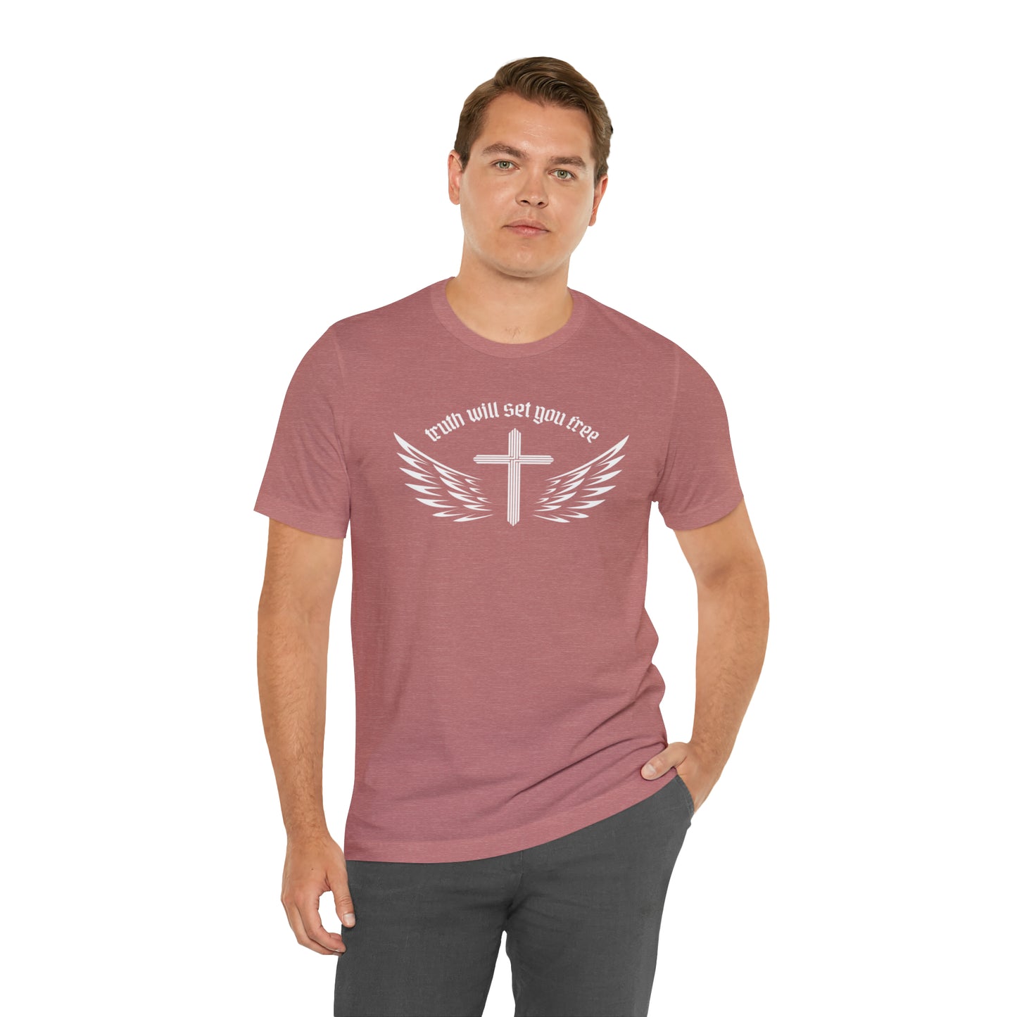 Truth Will Set You Free Cross Wings Shirt