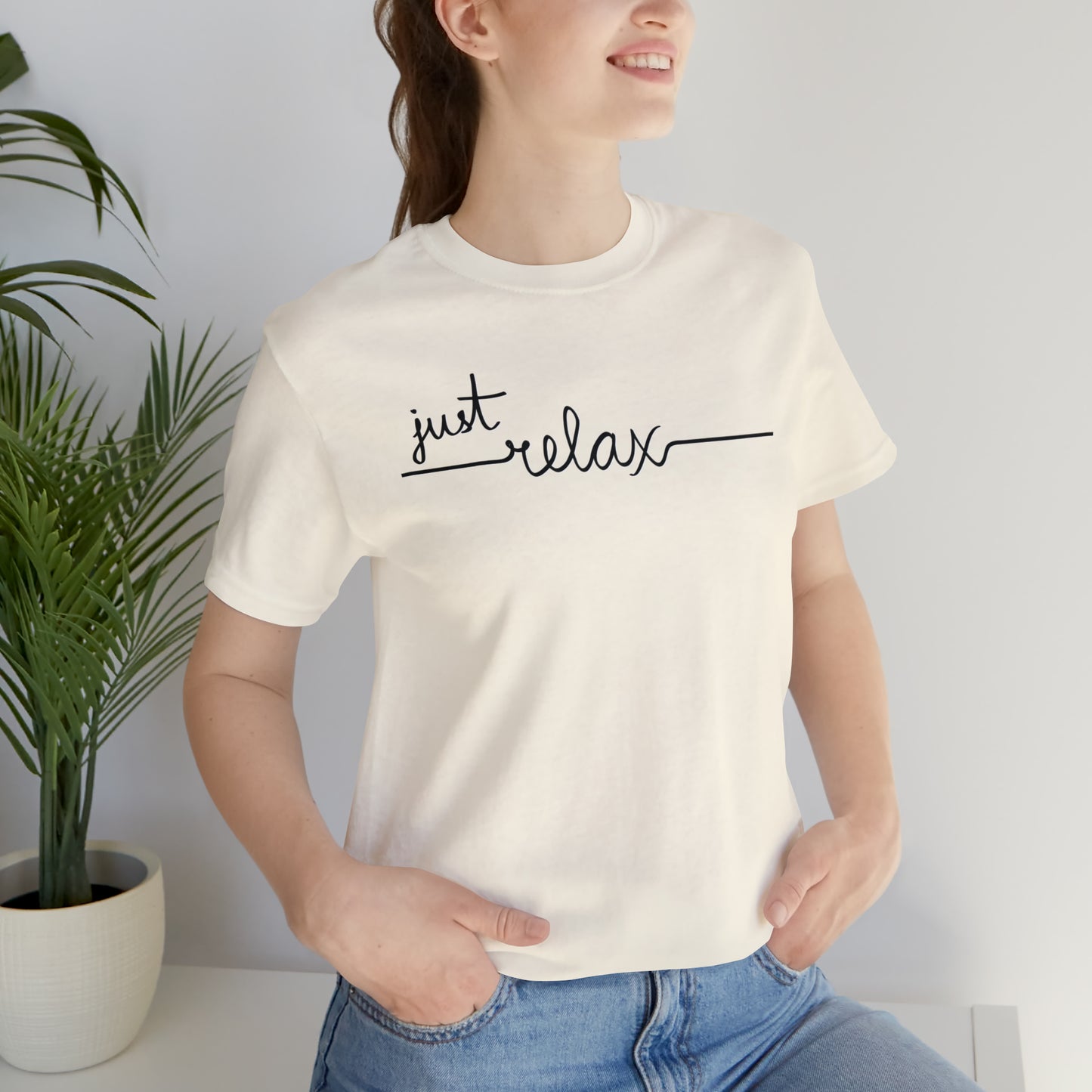 Just Relax Cursive Shirt