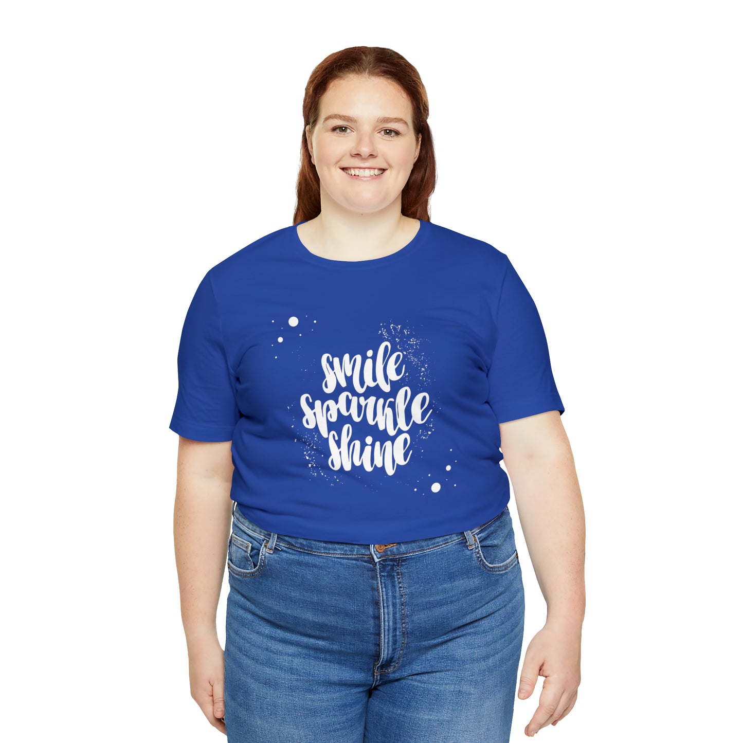 Smile, Sparkle, Shine Paint Splash Shirt