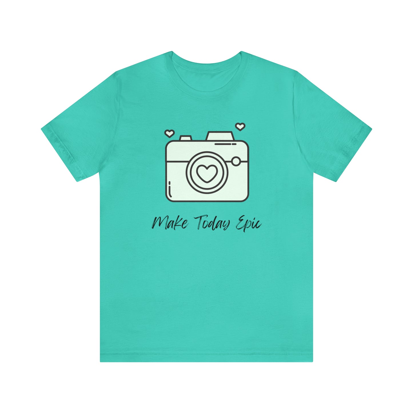 Make Today Epic Heart Camera Shirt