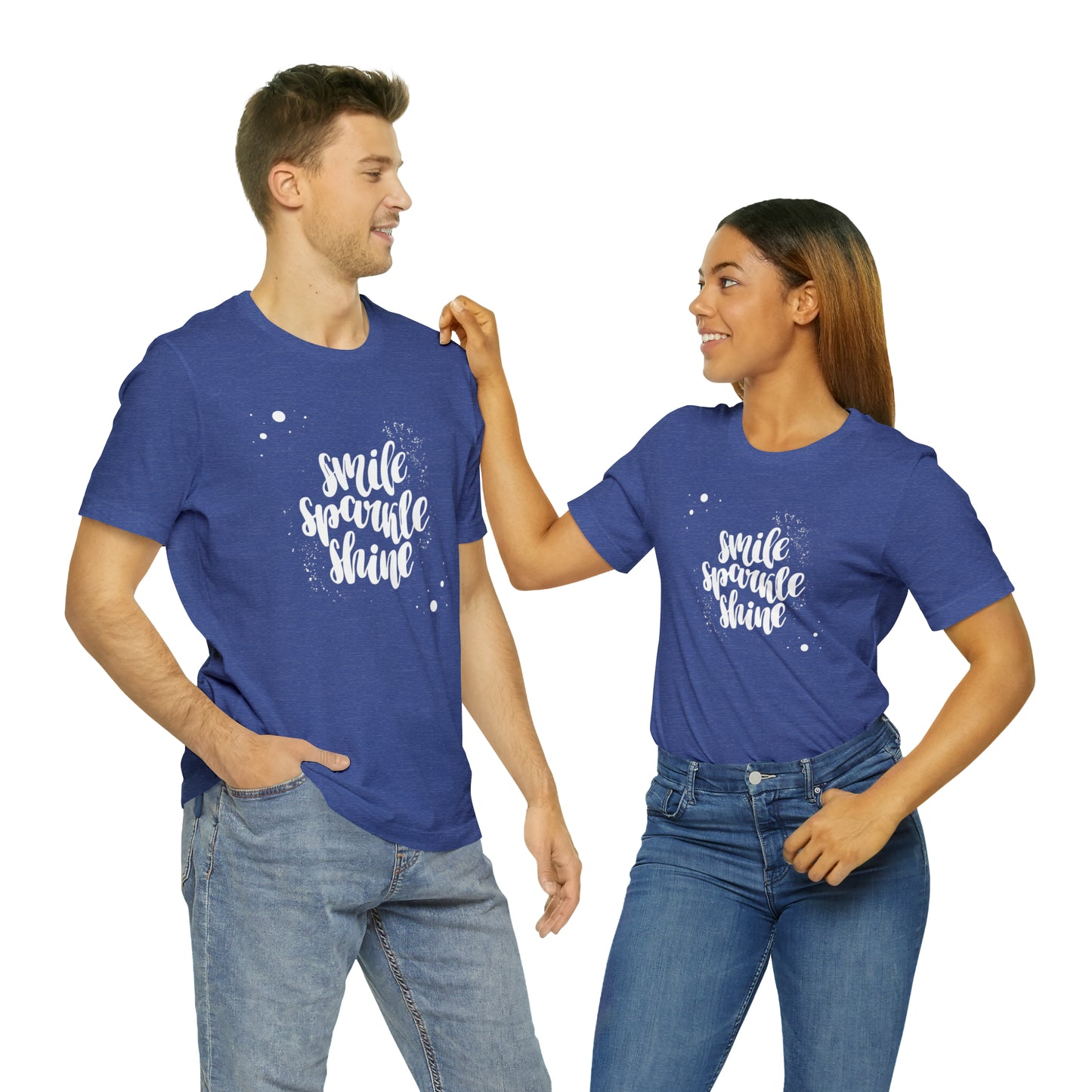 Smile, Sparkle, Shine Paint Splash Shirt
