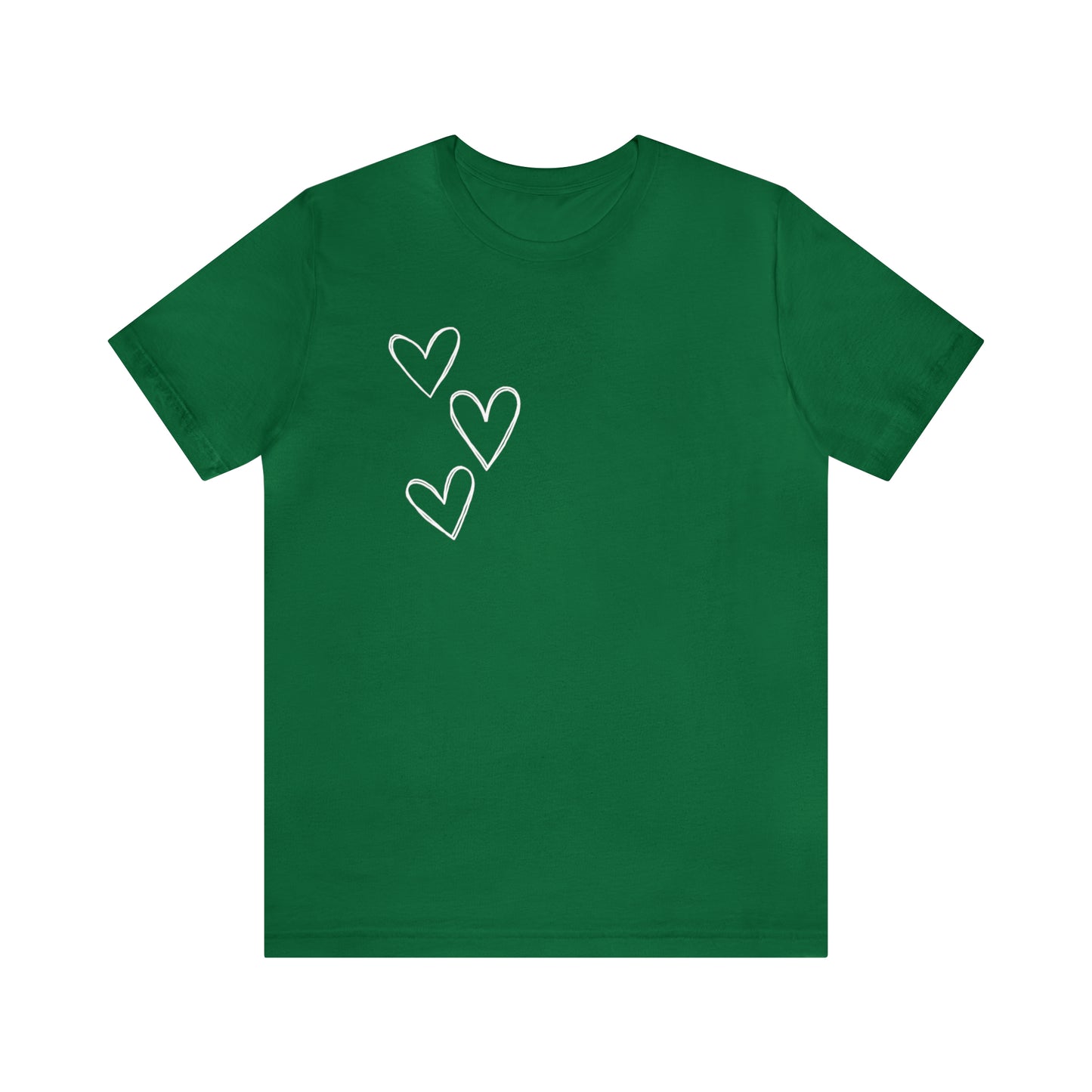 3 Hearts Simple Shirt