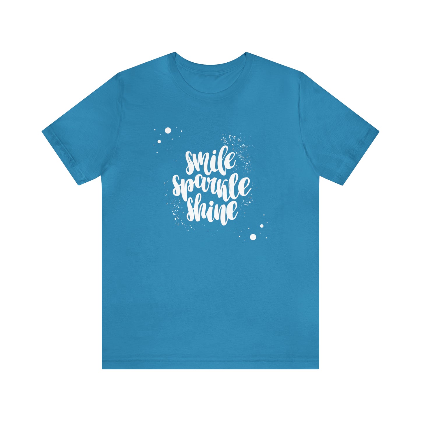 Smile, Sparkle, Shine Paint Splash Shirt