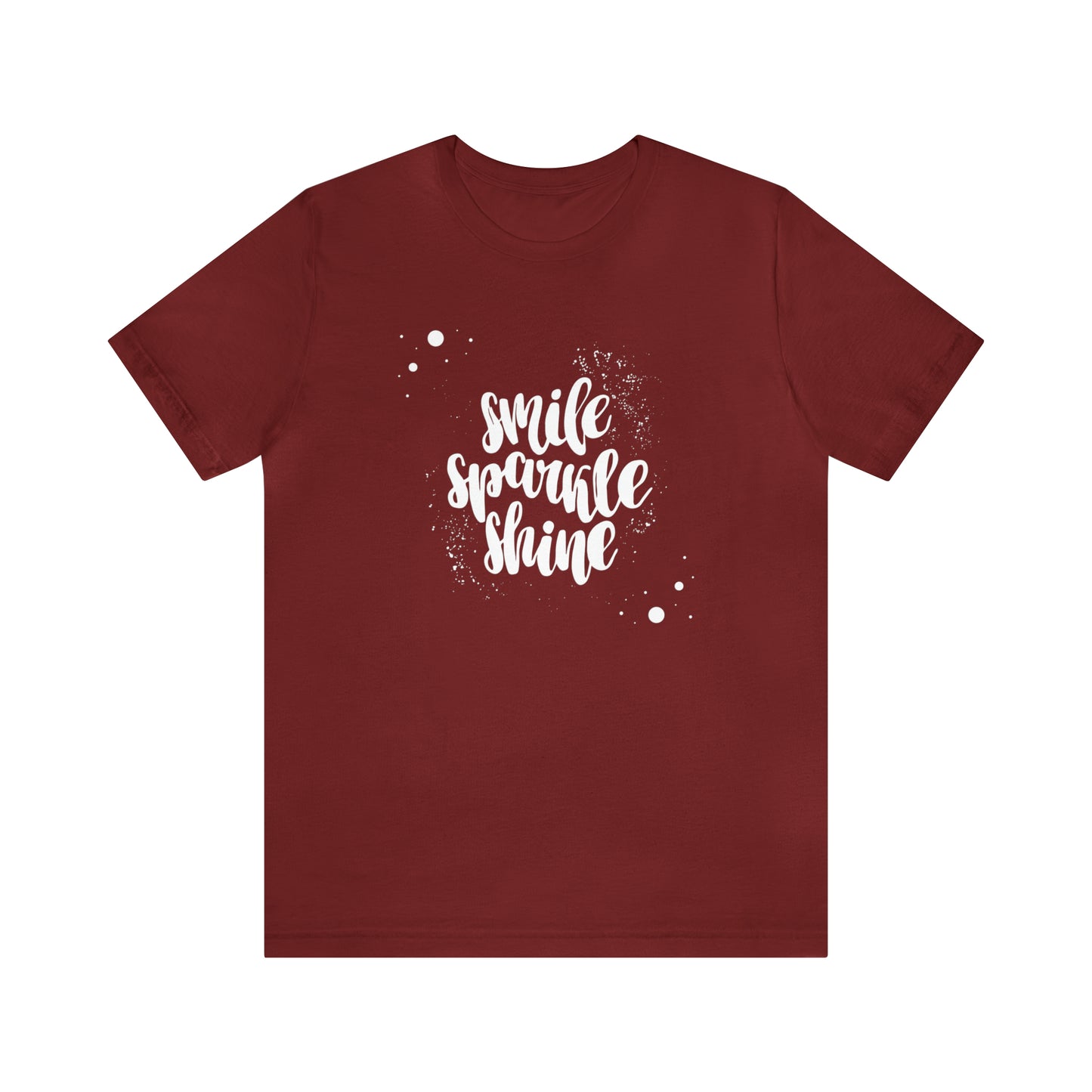 Smile, Sparkle, Shine Paint Splash Shirt
