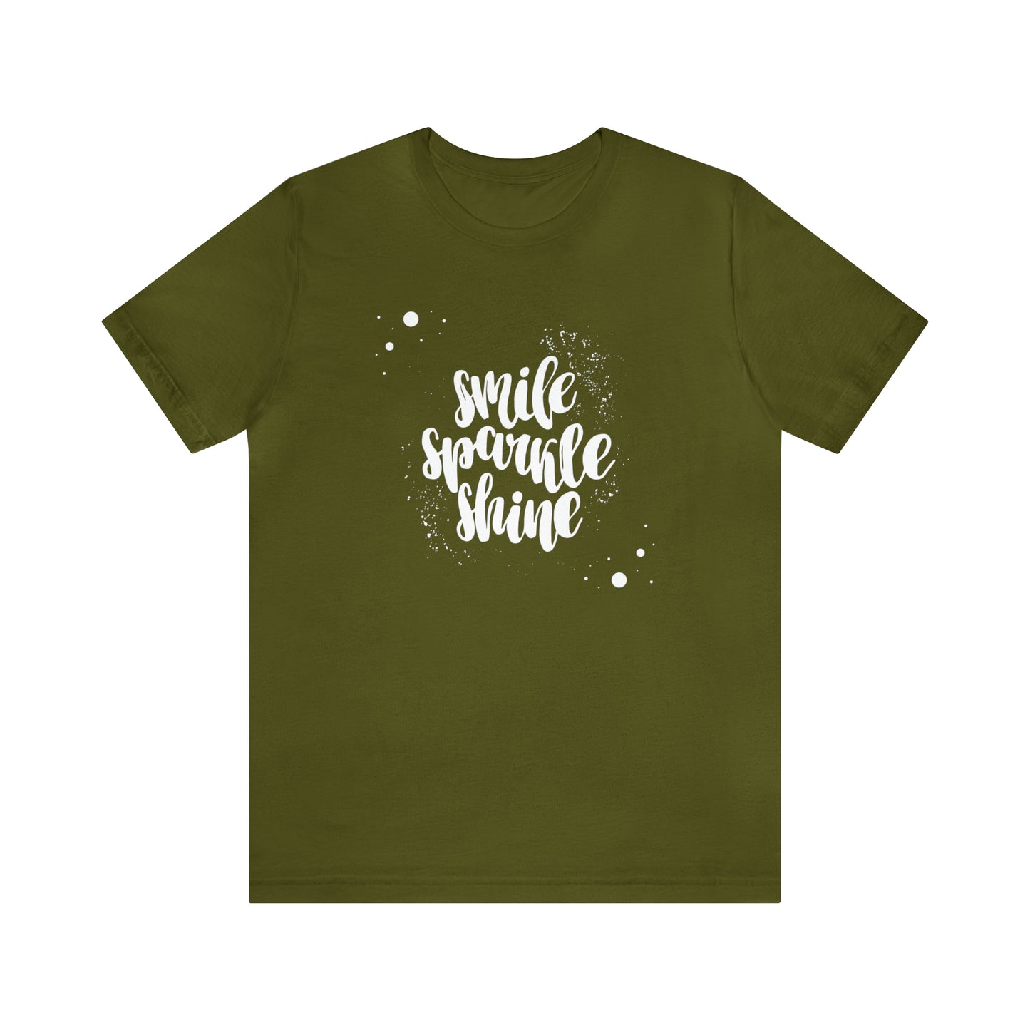 Smile, Sparkle, Shine Paint Splash Shirt