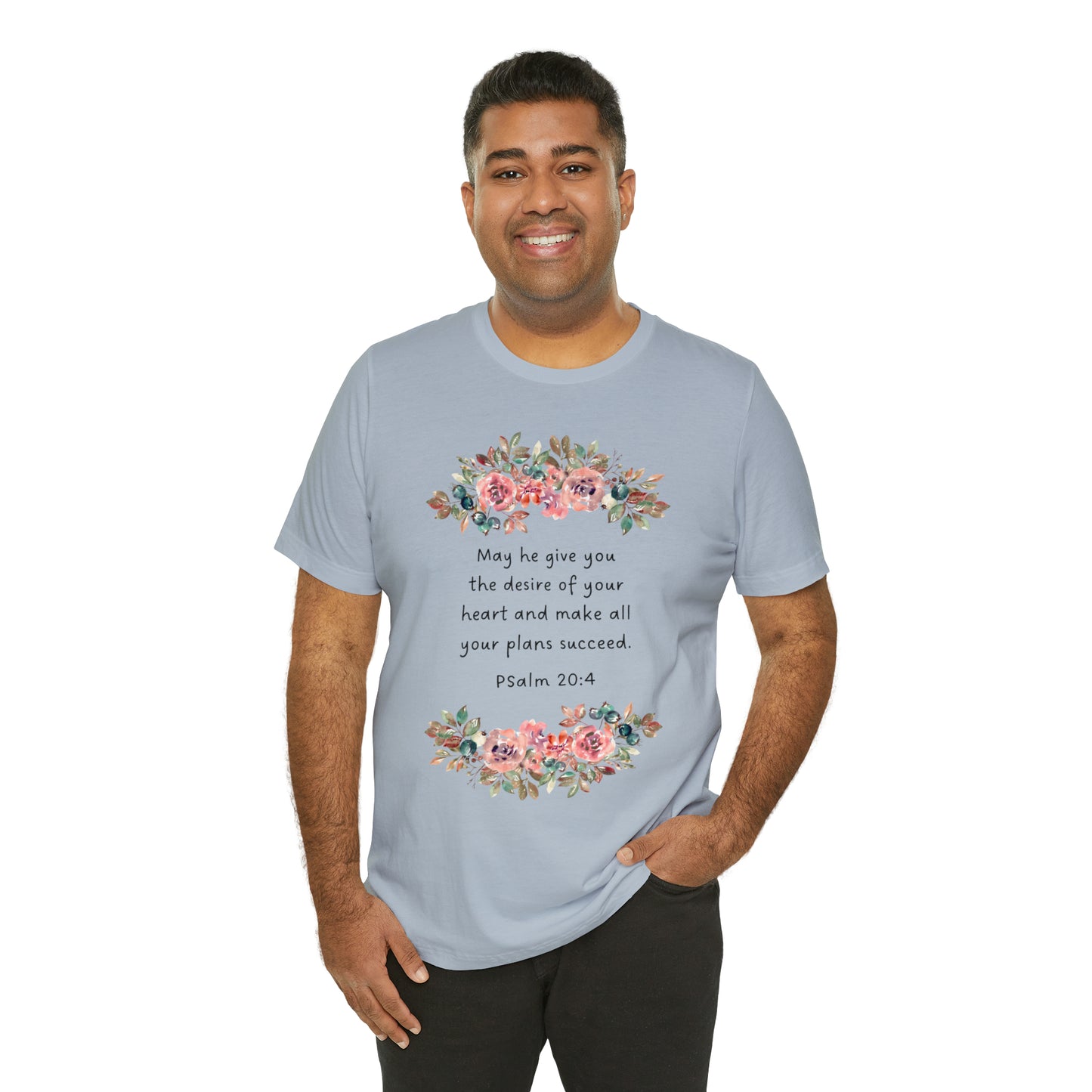 May He Give You The Desire of your Heart Psalms Bible Shirt